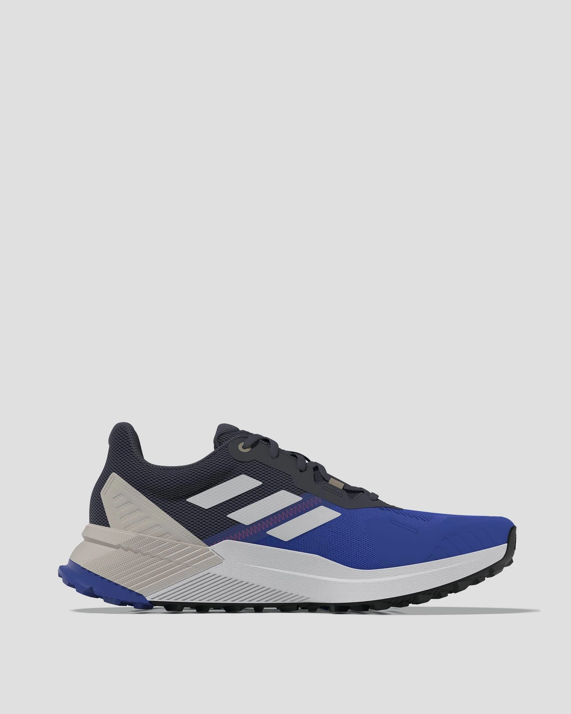 Men's Adidas Terrex Soulstride 2 Shoes - Cardboard/Black - Image 3