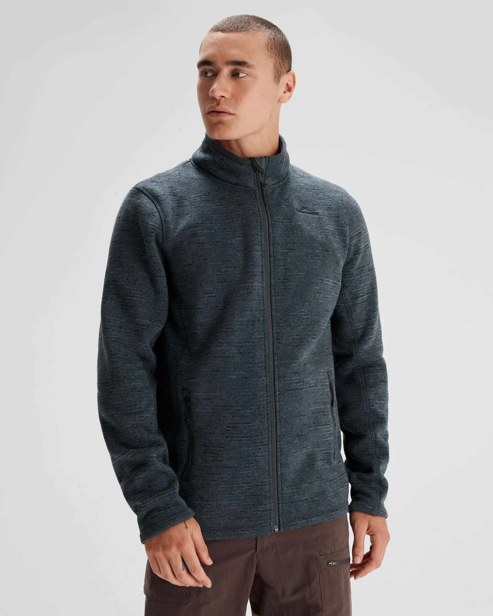 Men's Aikman Fleece Jacket - Night Marle