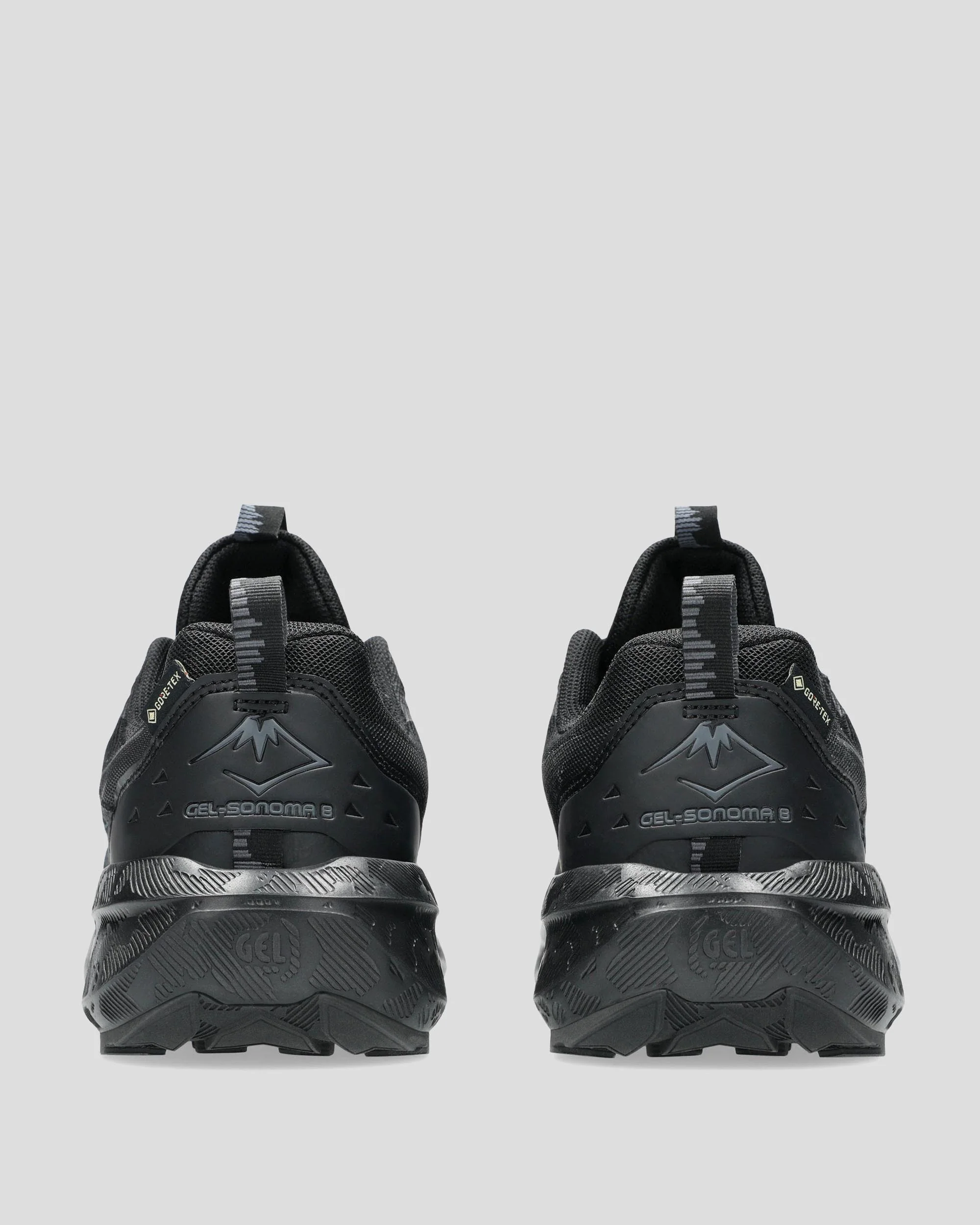 Men's Asics Gel-Sonoma 8 GTX Shoes - Black/Carrier Grey - Image 6