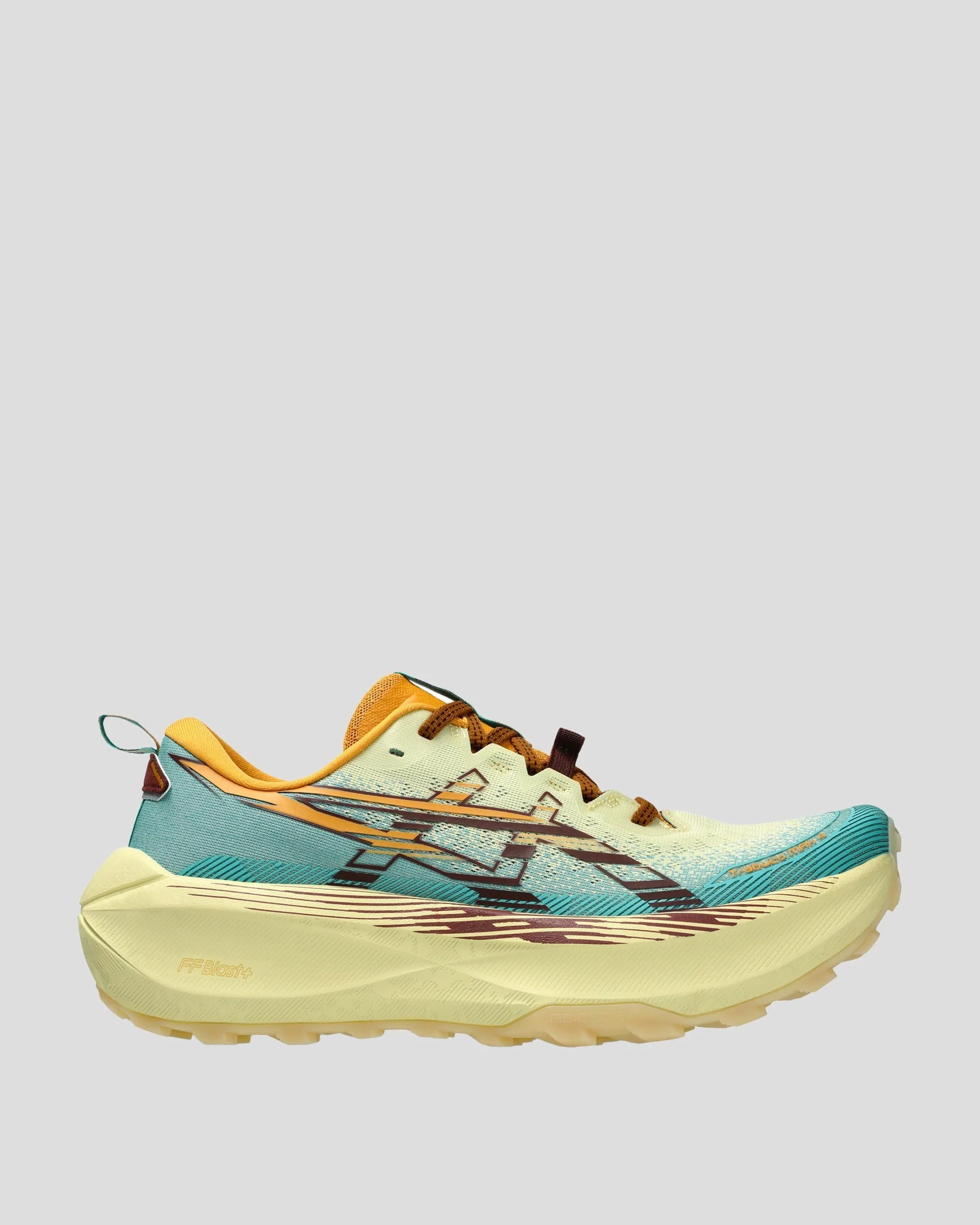 Men's Asics Trabuco Max 4 Shoes - Wheat Yellow/Dark Red Planet
