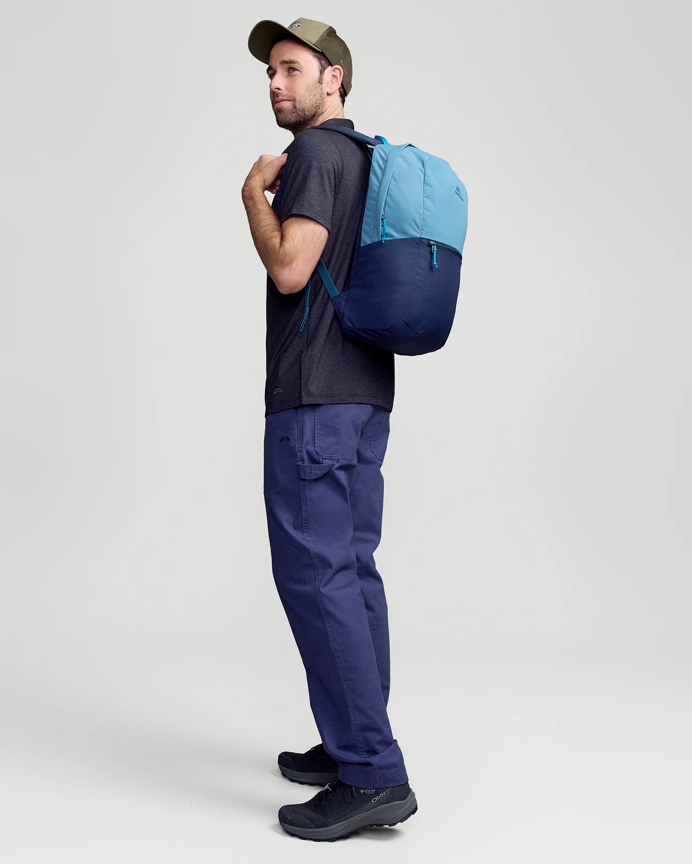 Axon Everyday Backpack - Washed Blue/Pure Navy - Image 3