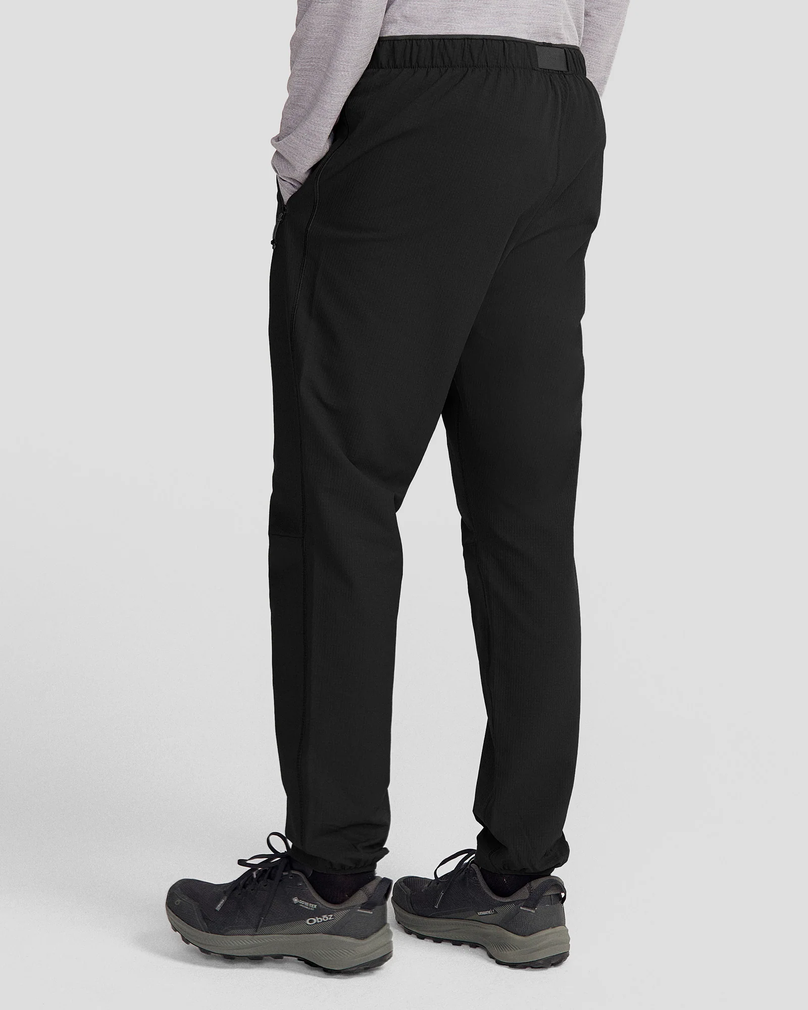 Men's Aysen Fleece Joggers - Black Stingray - Image 4