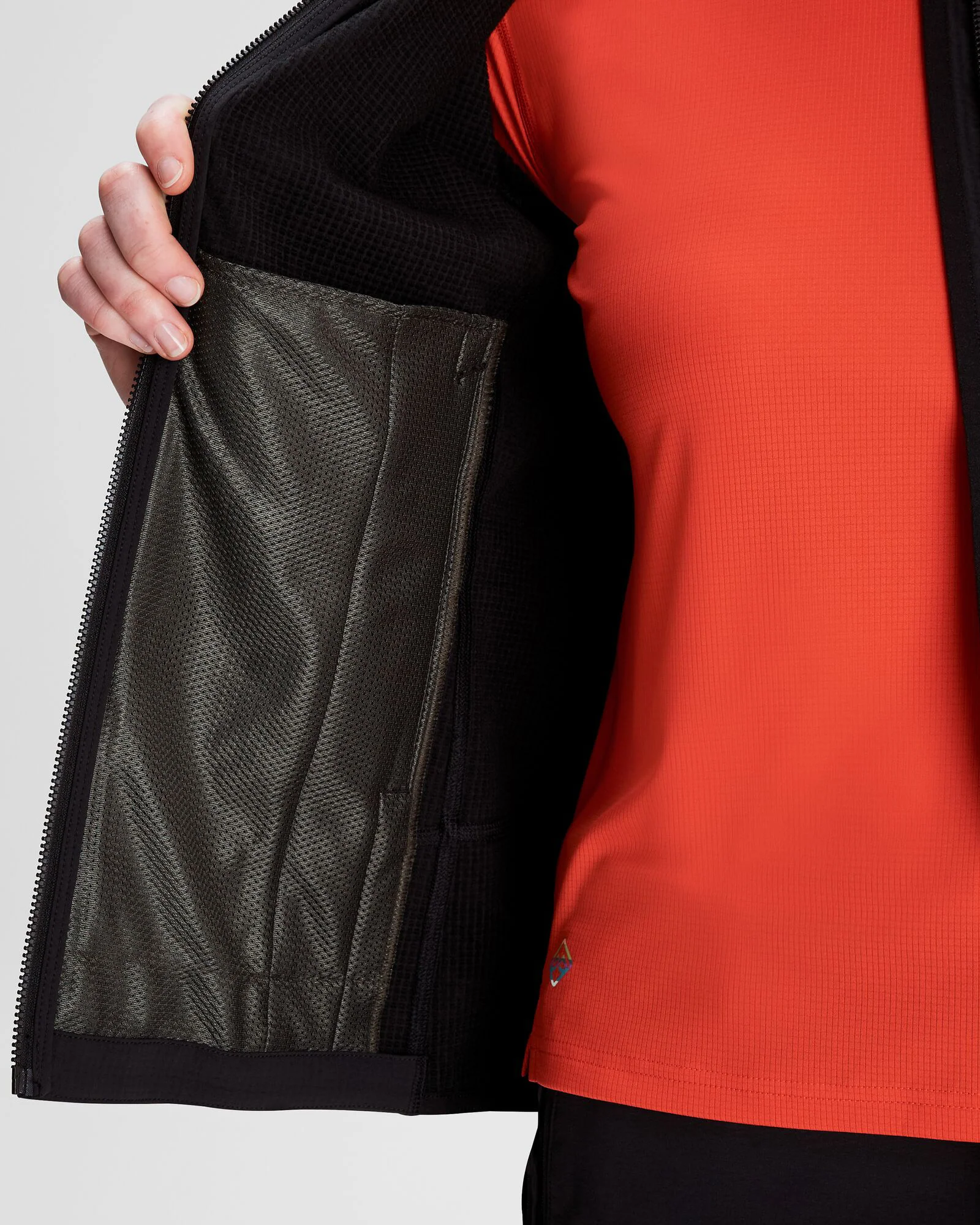 Women's Aysen Hooded Fleece Jacket - Black Stingray - Image 7