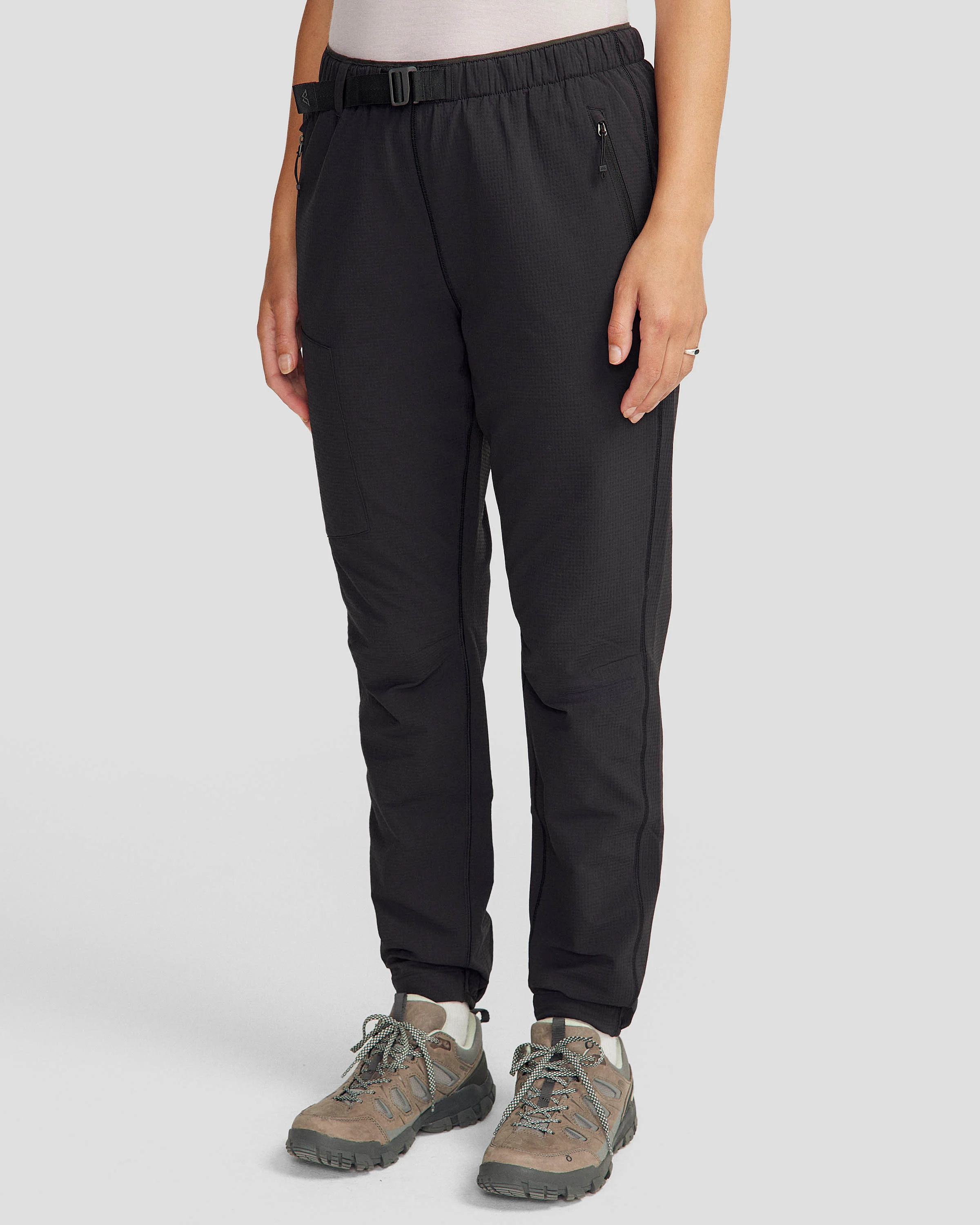 Women's Aysen Fleece Joggers - Black Stingray - Image 4