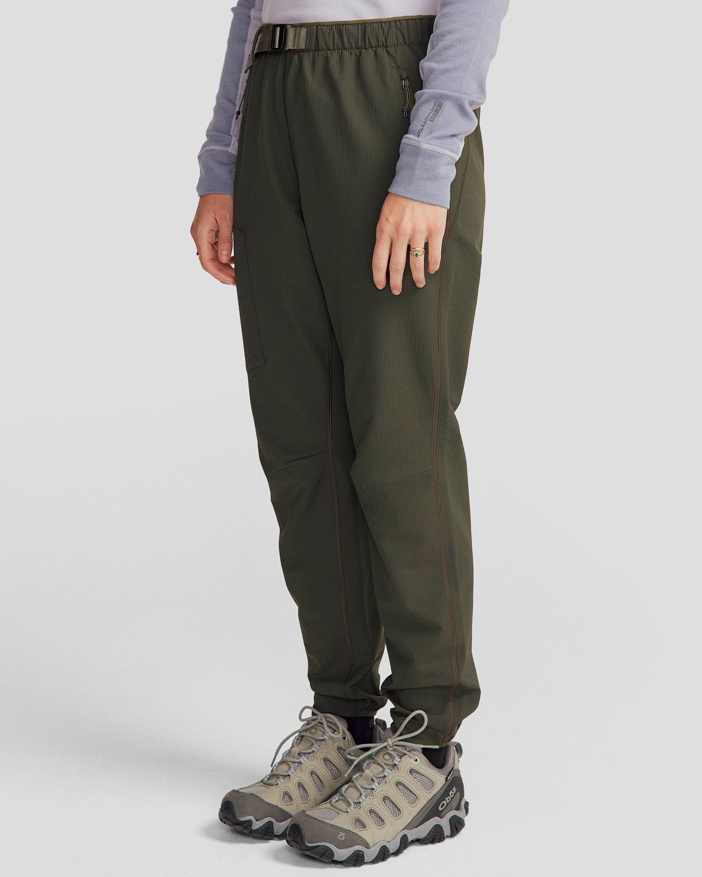 Women's Aysen Fleece Joggers - Dark Moss
