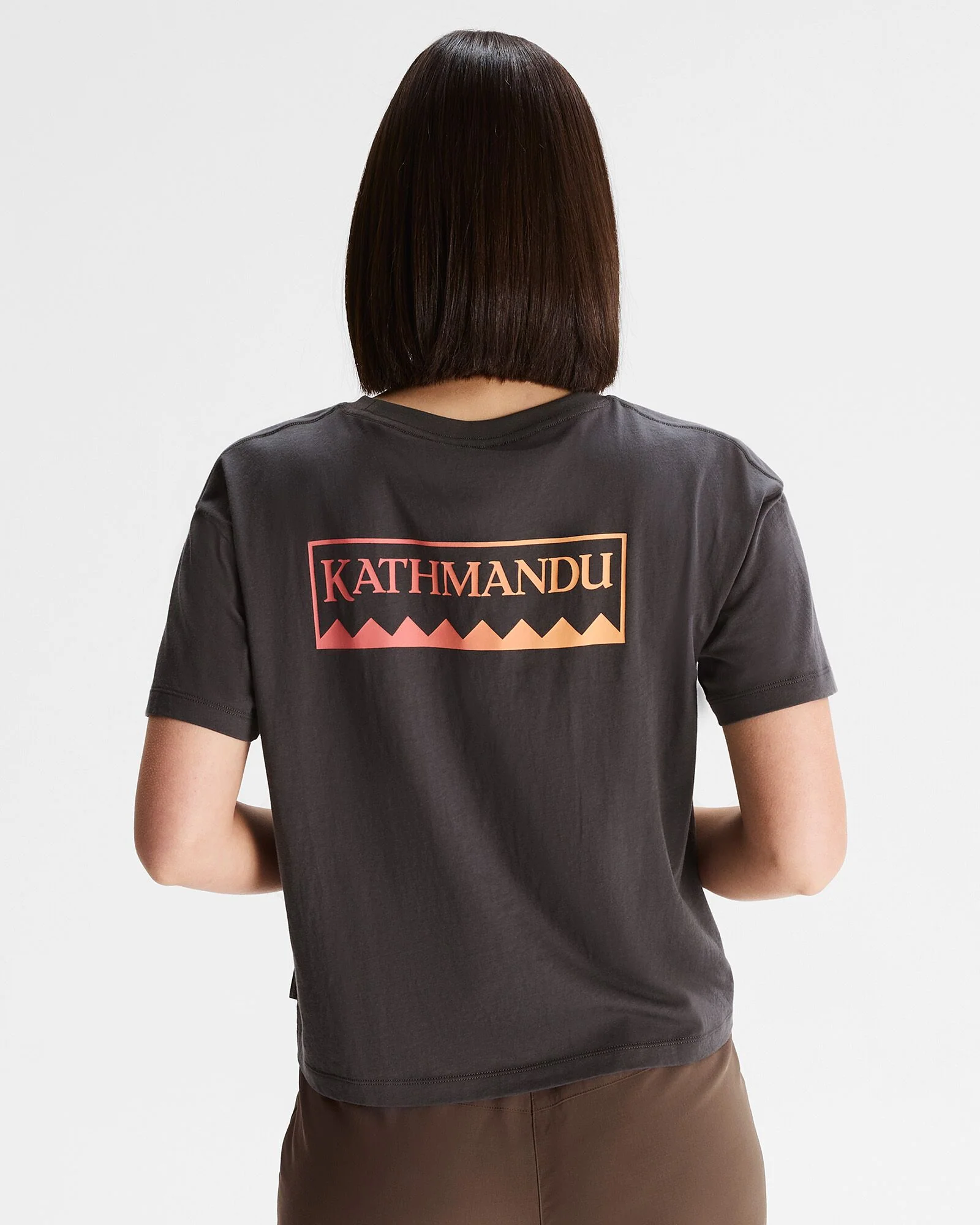 Women's Boxy Heritage Organic Cotton T-shirt - Shale - Image 2