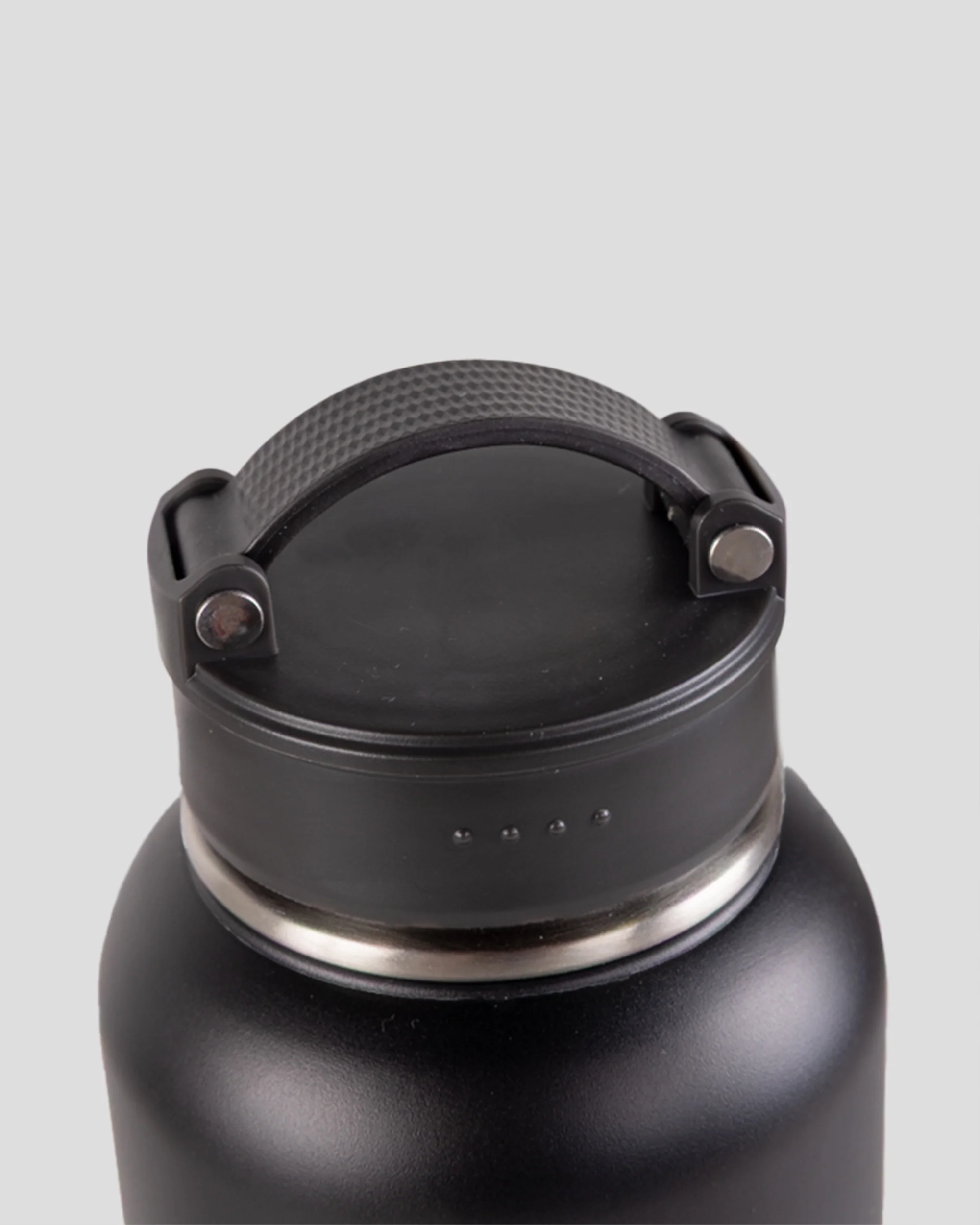Coast To Coast - Carry Handle Insulated 1.2L Drink Bottle - Black Stingray - Image 3