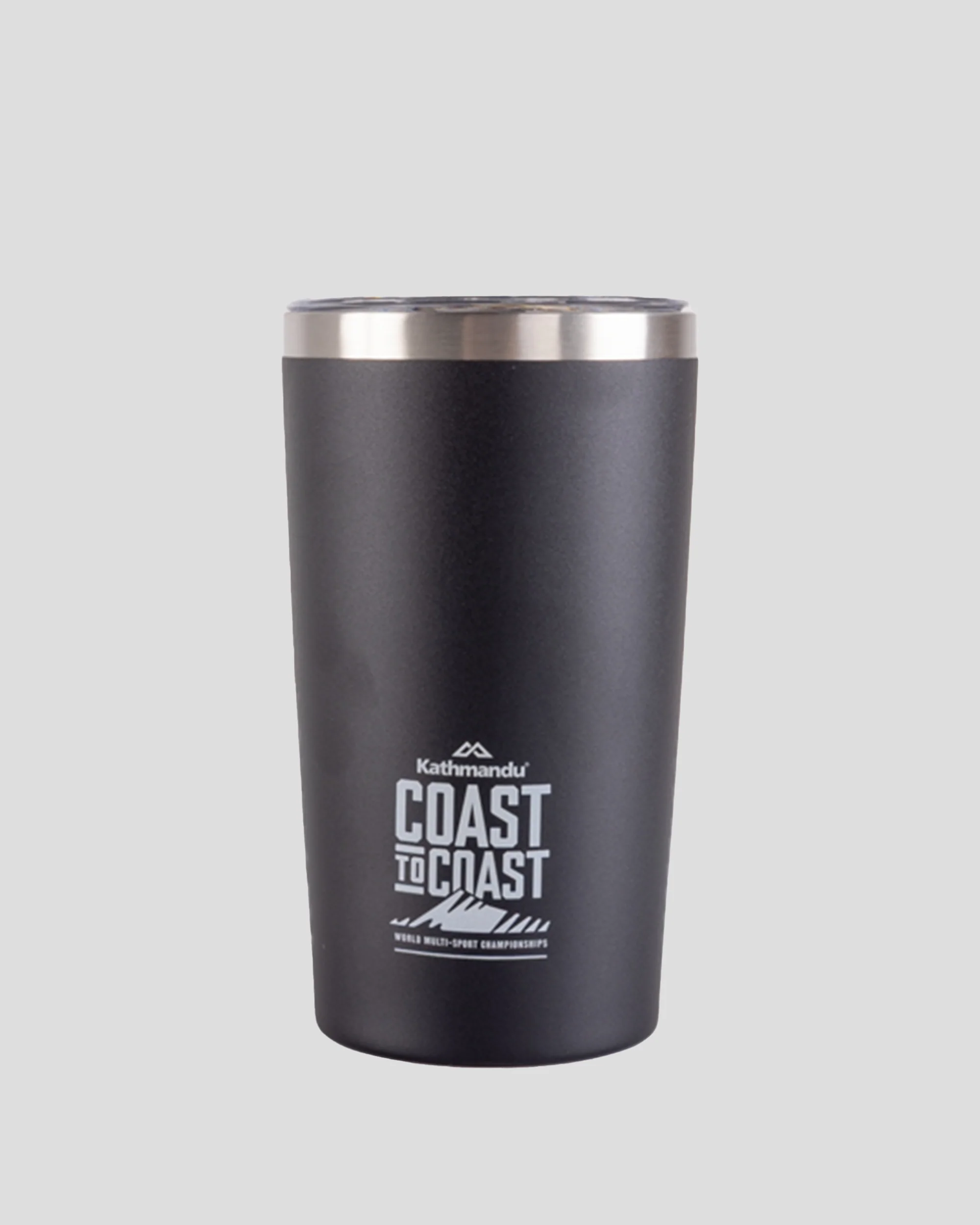 Coast To Coast - Insulated Coffee Tumbler - 355ml - Black Stingray - Image 3
