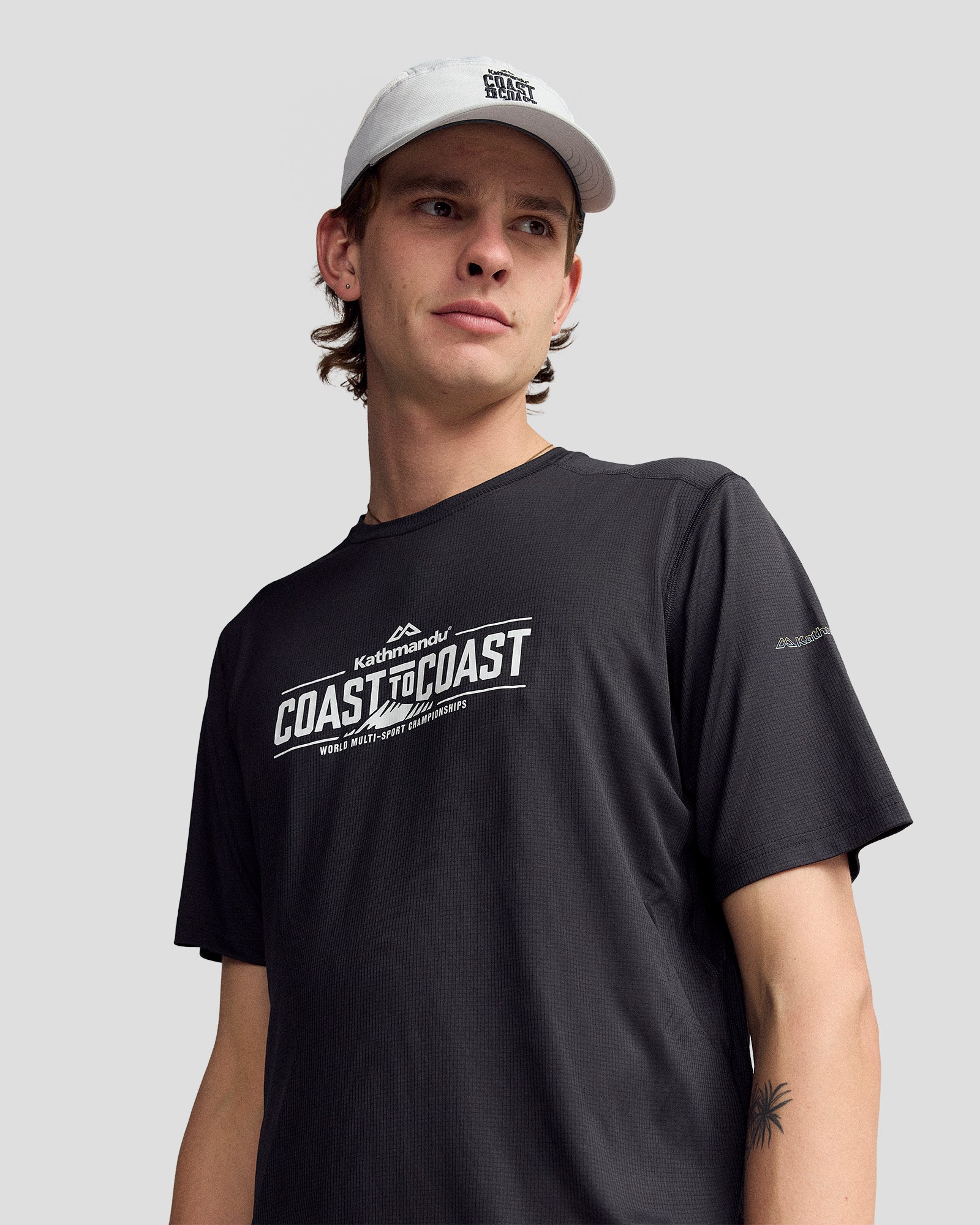 Coast To Coast - Men's Seeker Tee - Black Stingray - Image 4