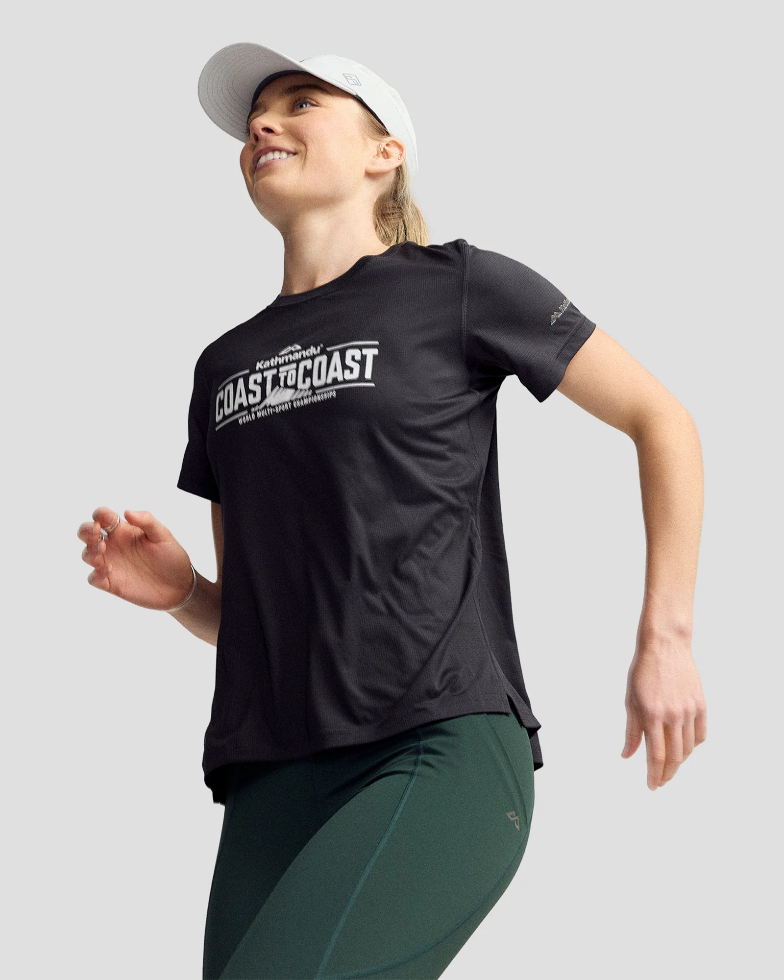 Coast To Coast - Women's Seeker Tee - Black Stingray - Image 4