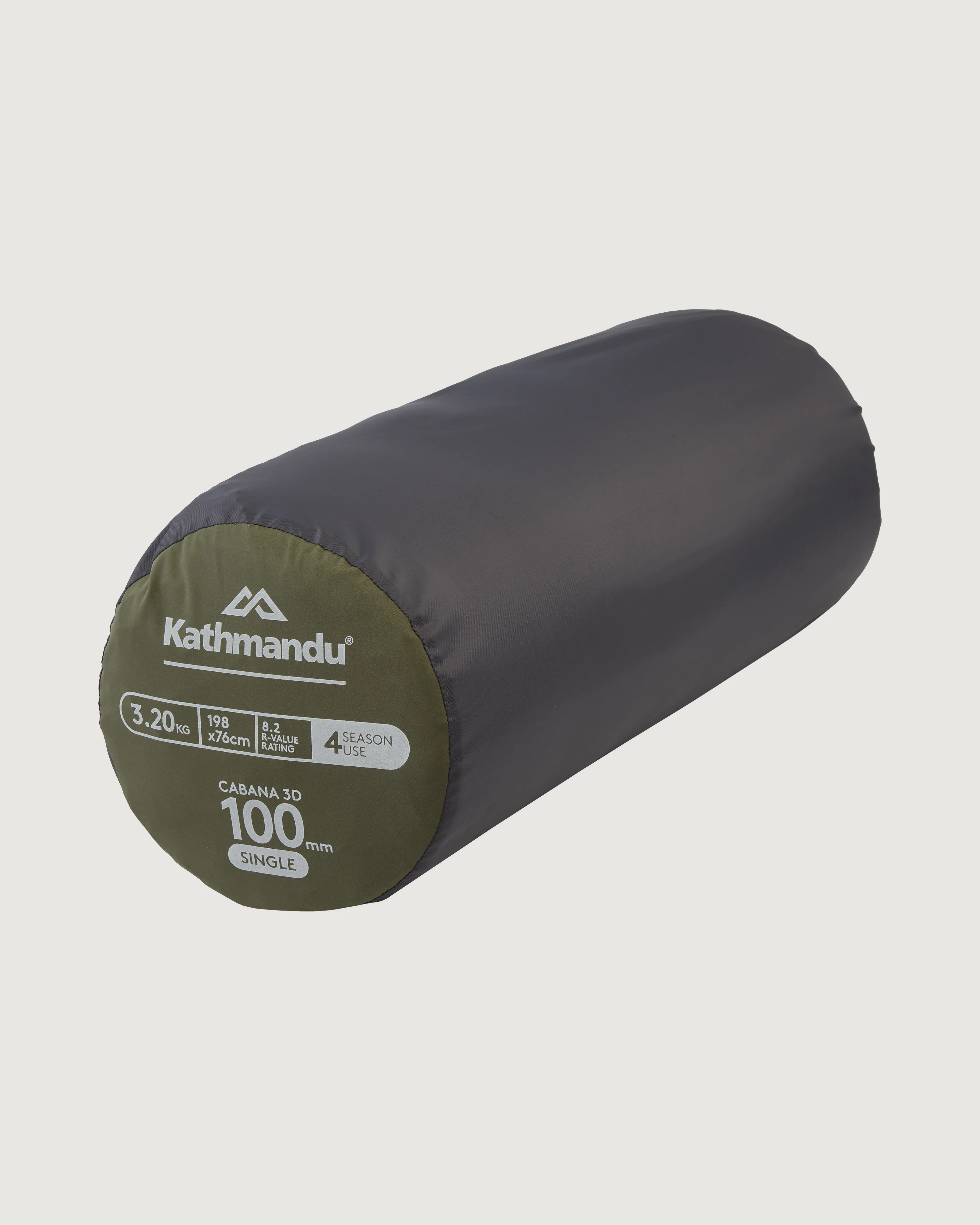 Cabana 3D Self Inflating Single Mat 100 mm - Moss/Dark Spruce - Image 2