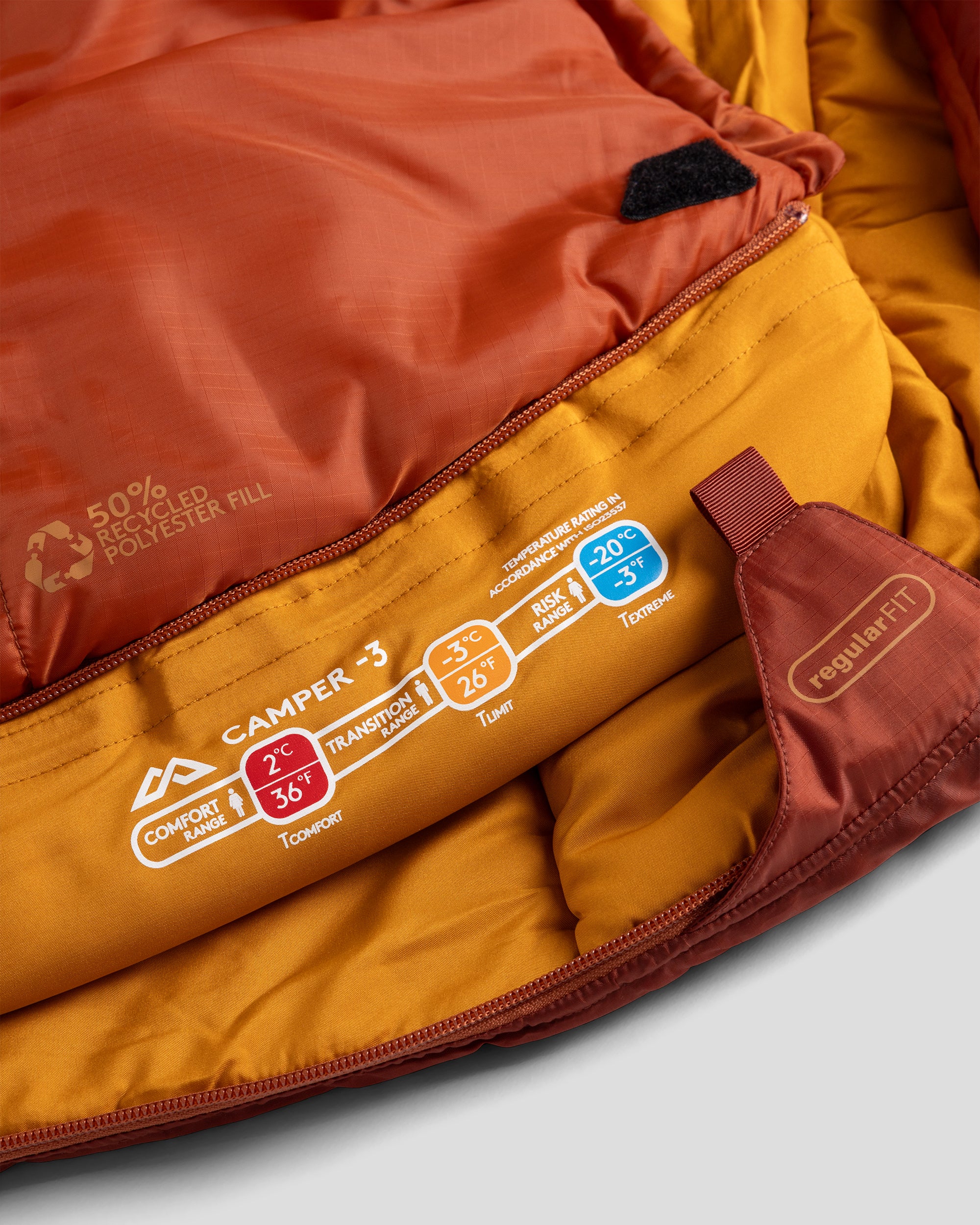 Camper -3 S/Bag - Copper/Redwood - Image 4