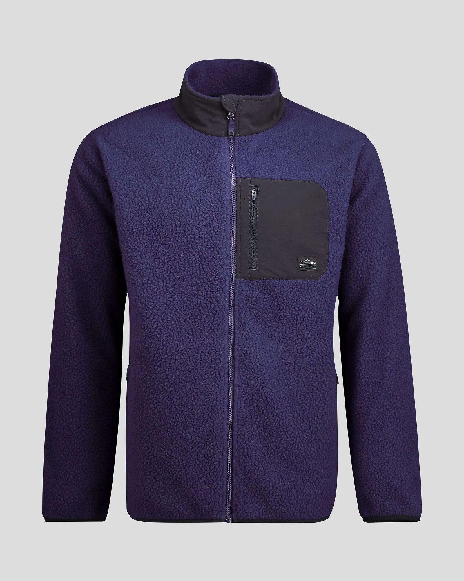 Men's Co-Z High Pile Jacket  - Dark Horizon - Image 4