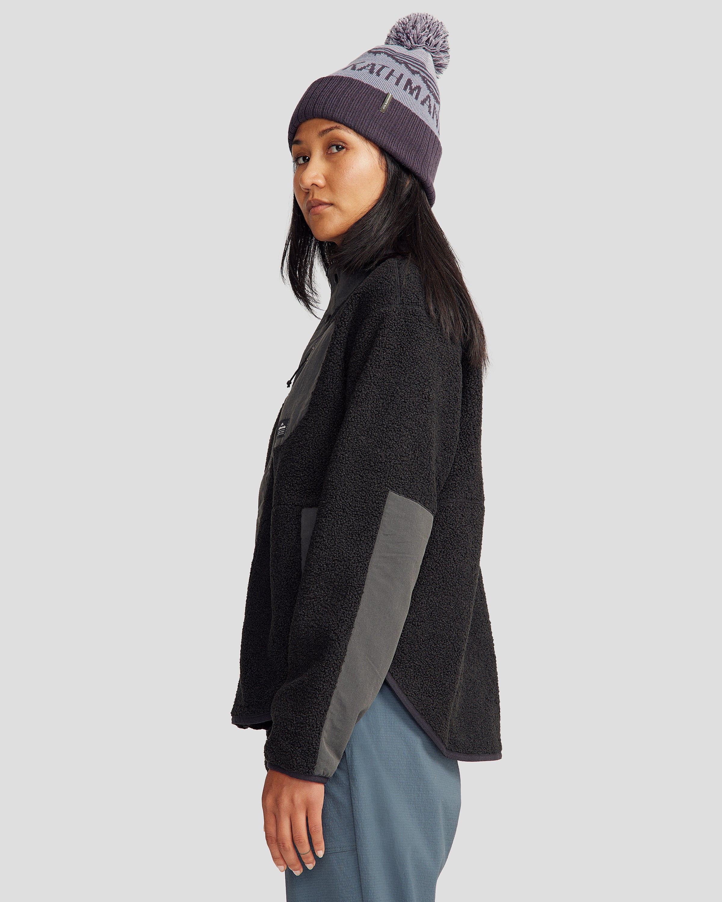 Co-Z High Pile Women's Jacket v3 - Black Stingray - Image 4
