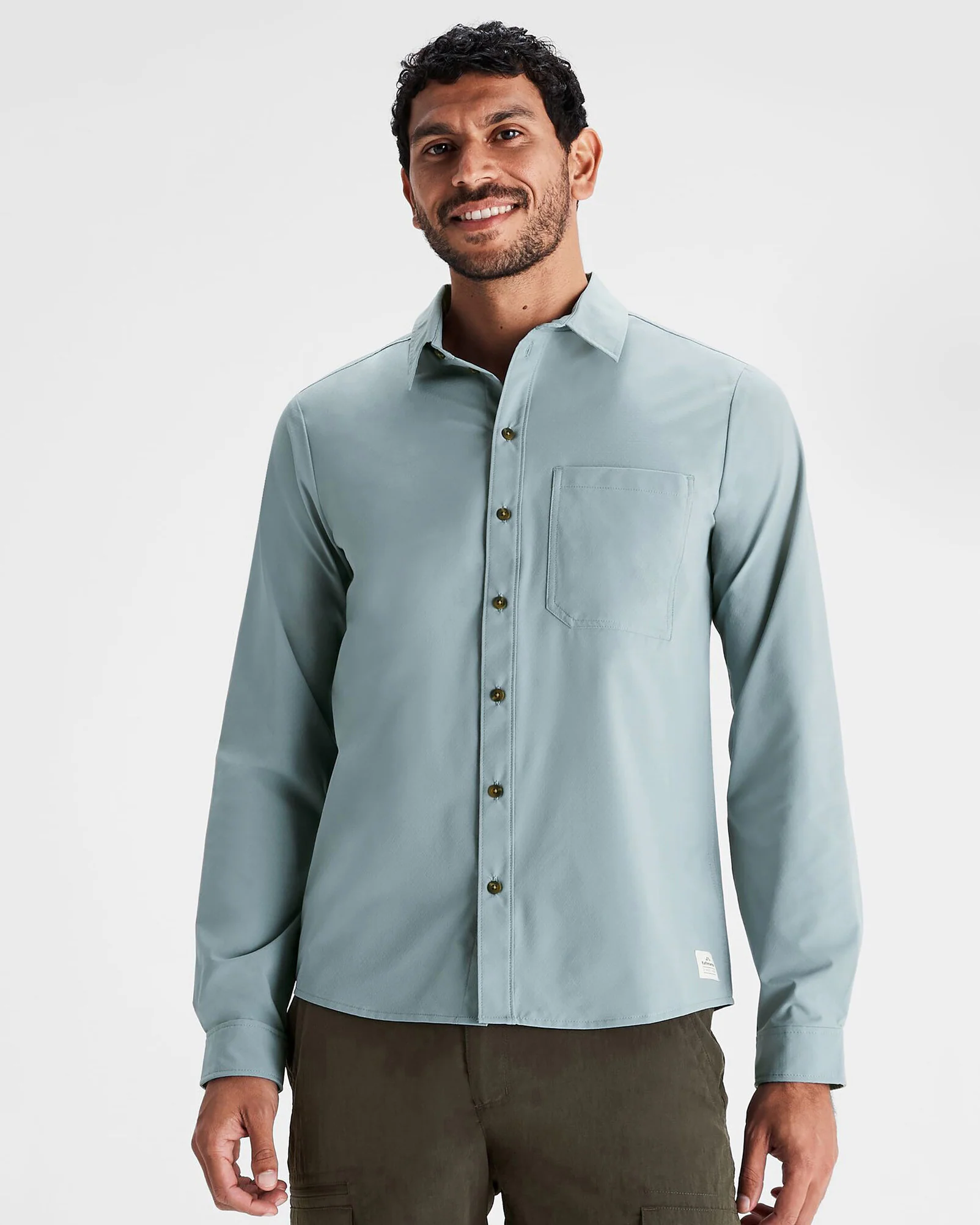 Men's Corsair Long Sleeve Shirt - Vapor