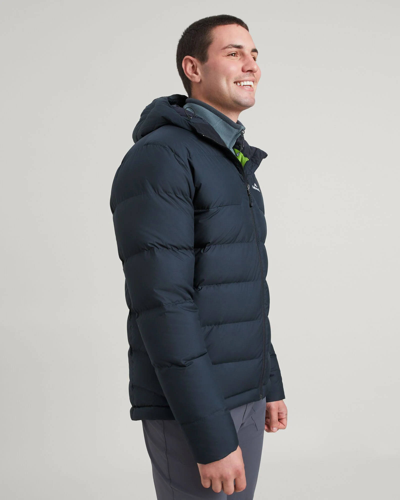 Men's Epiq Hooded Down Jacket - Black - Image 11