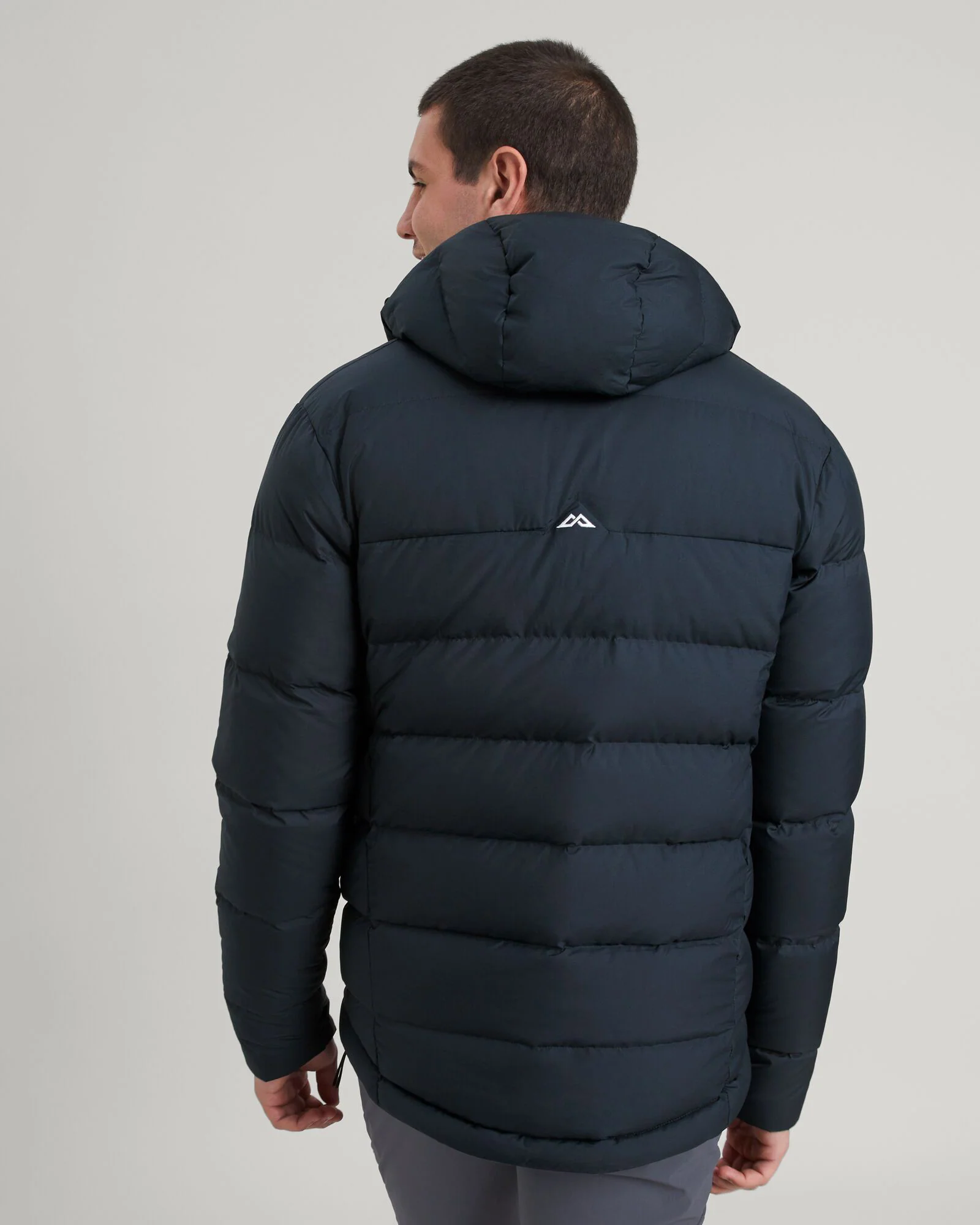 Men's Epiq Hooded Down Jacket - Black - Image 12