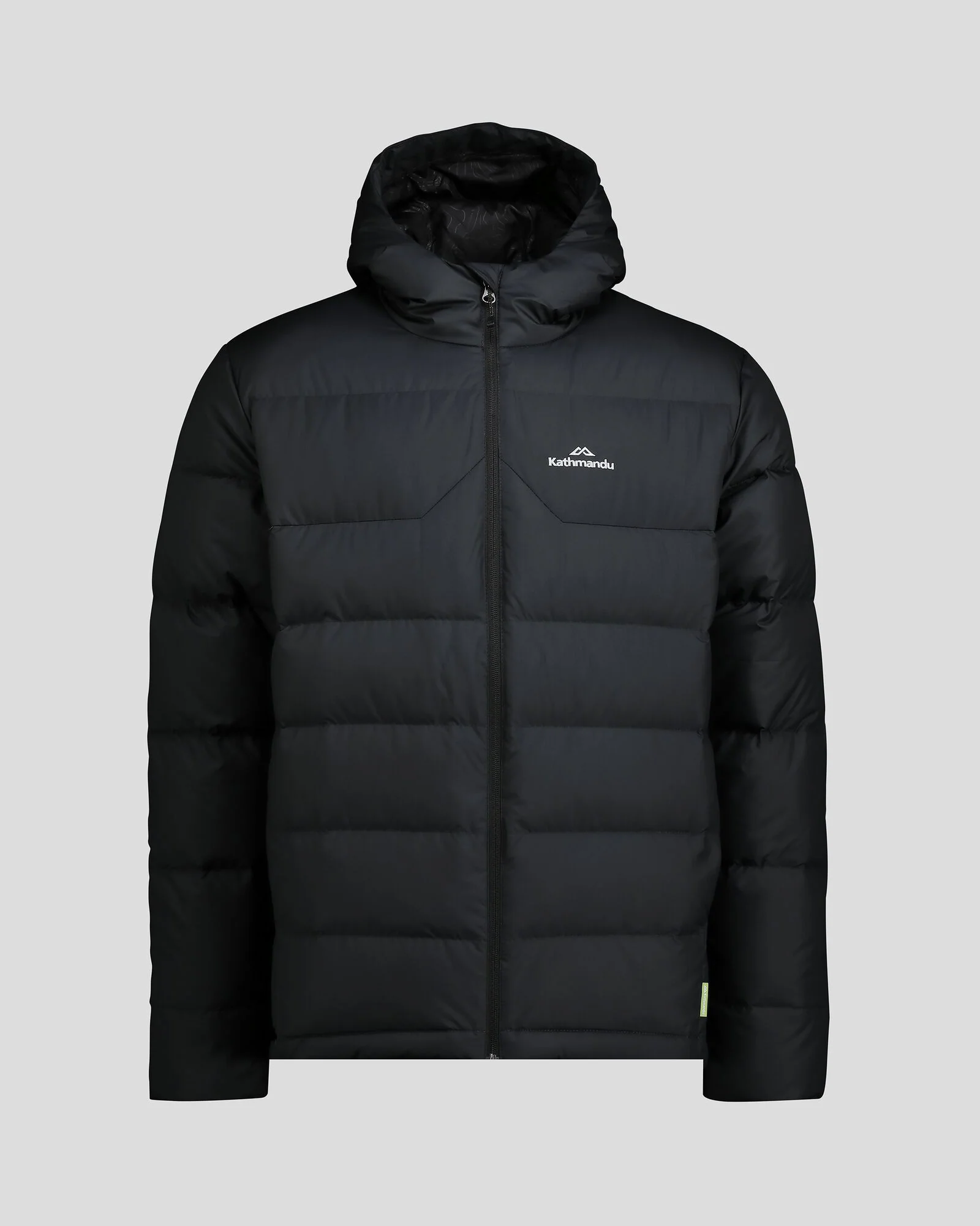 Men's Epiq Hooded Down Jacket - Black/Black - Image 10