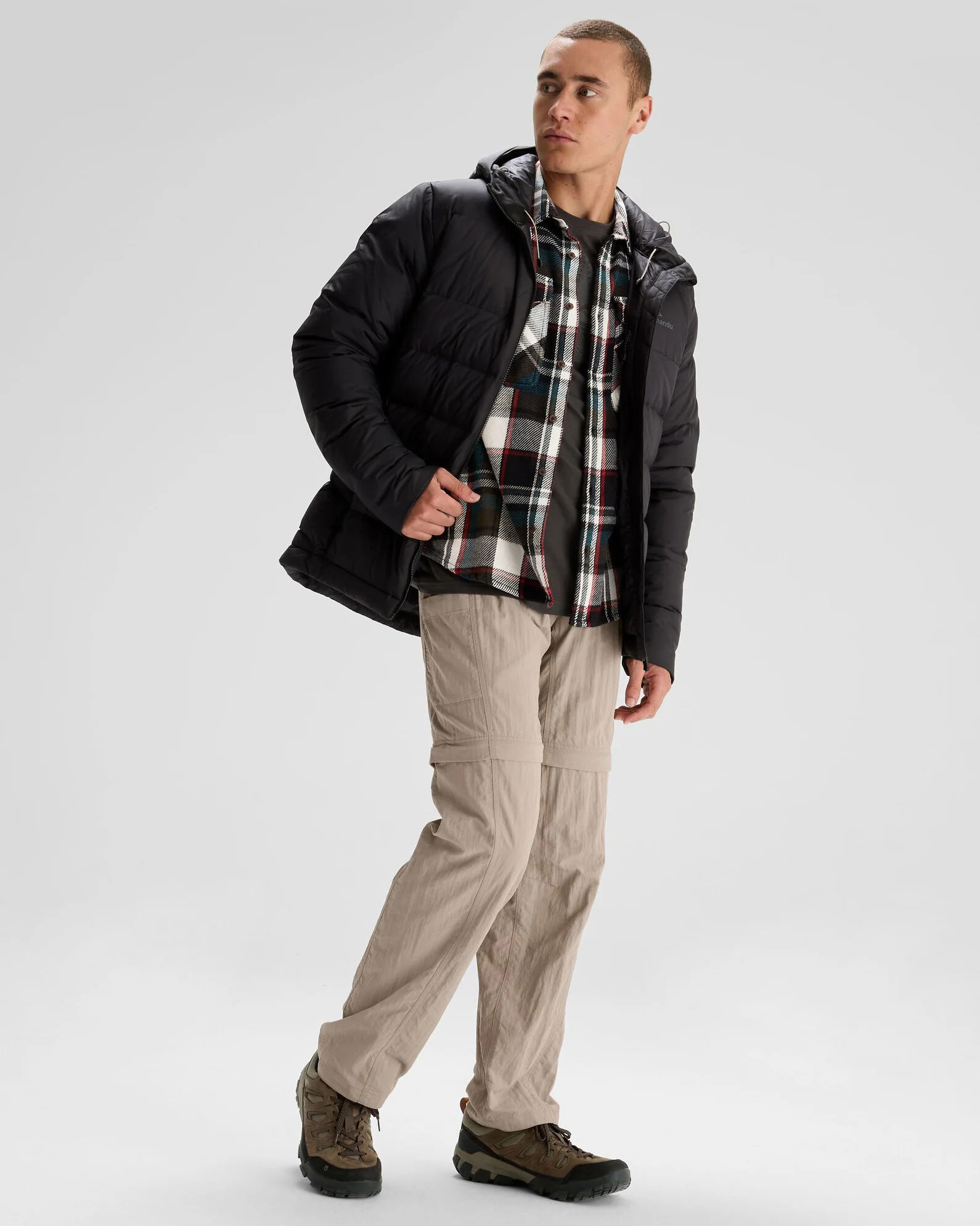 Men's Epiq SE Hooded Down Jacket - Black - Image 3