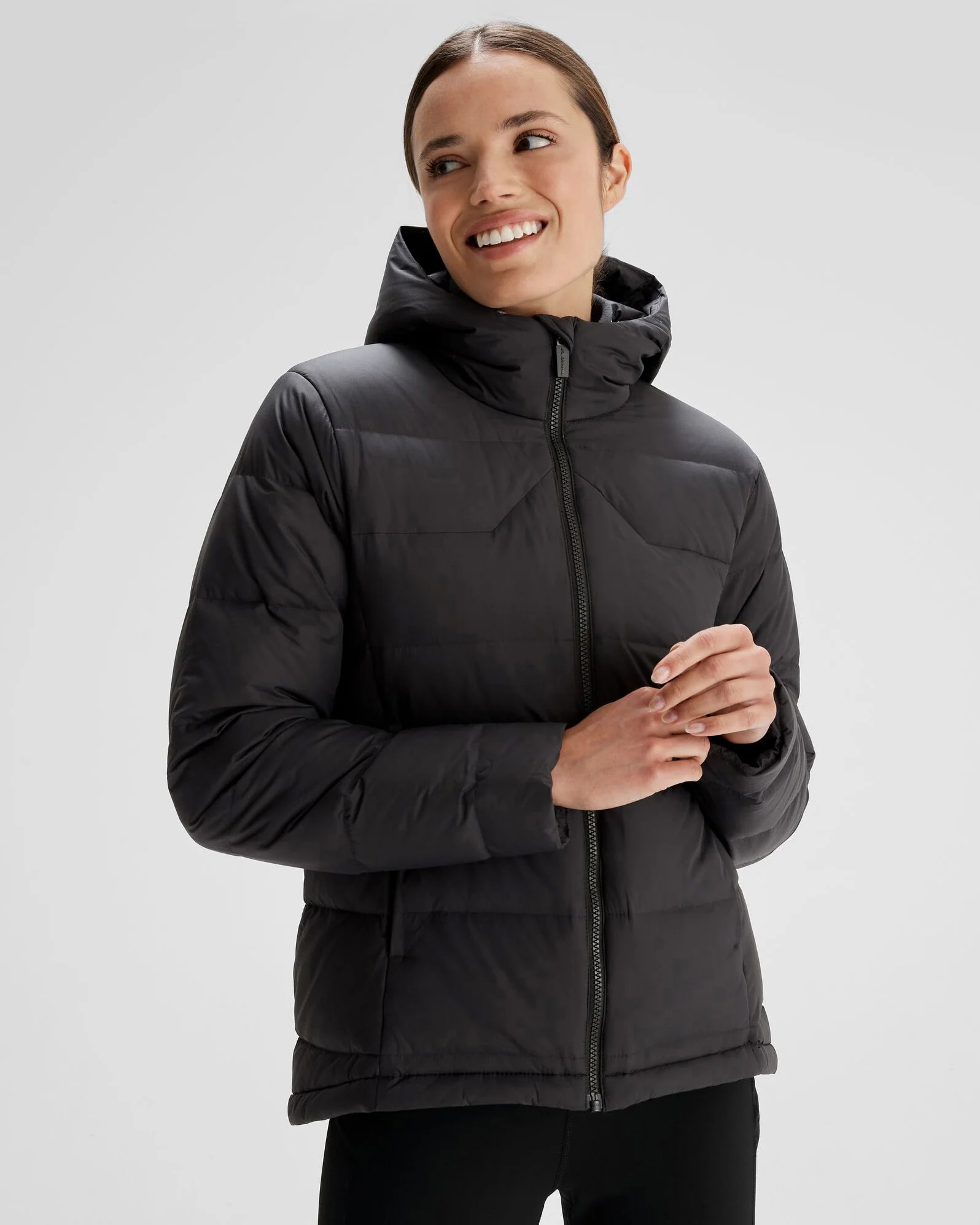 Women's Epiq SE Hooded Down Jacket - Black - Image 10