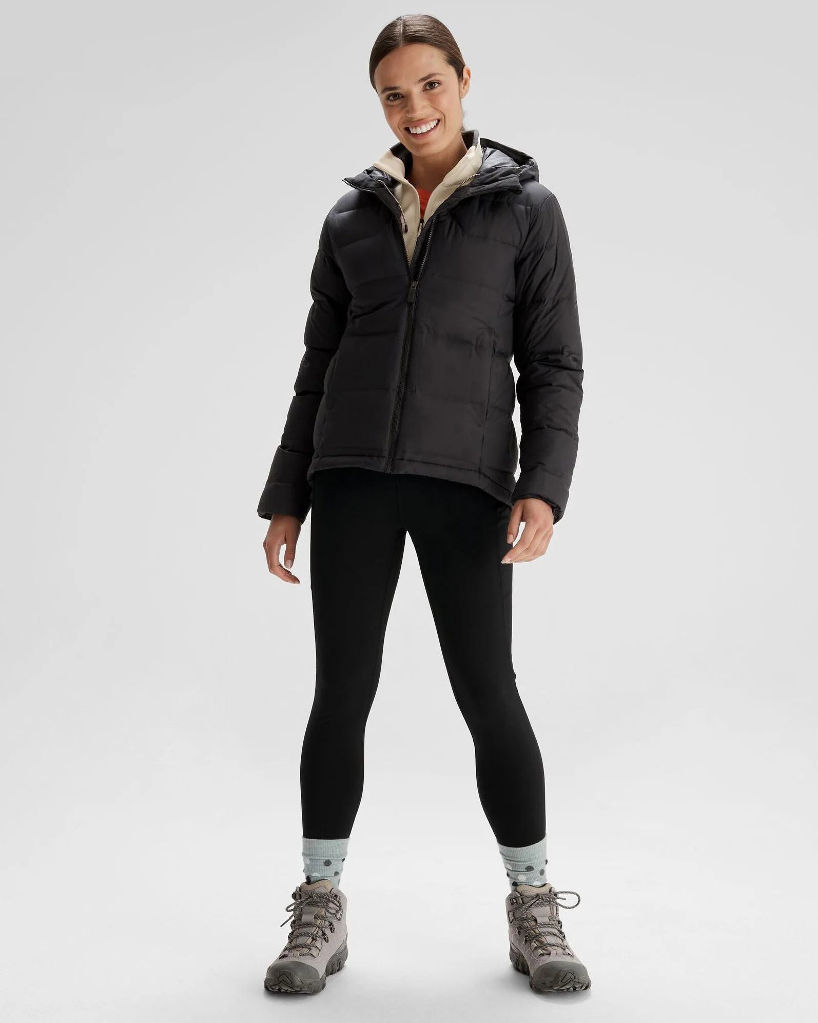 Women's Epiq SE Hooded Down Jacket - Black - Image 3