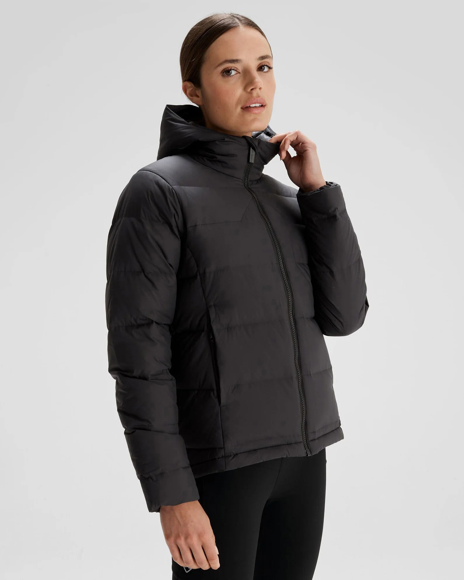 Women's Epiq SE Hooded Down Jacket - Black - Image 4