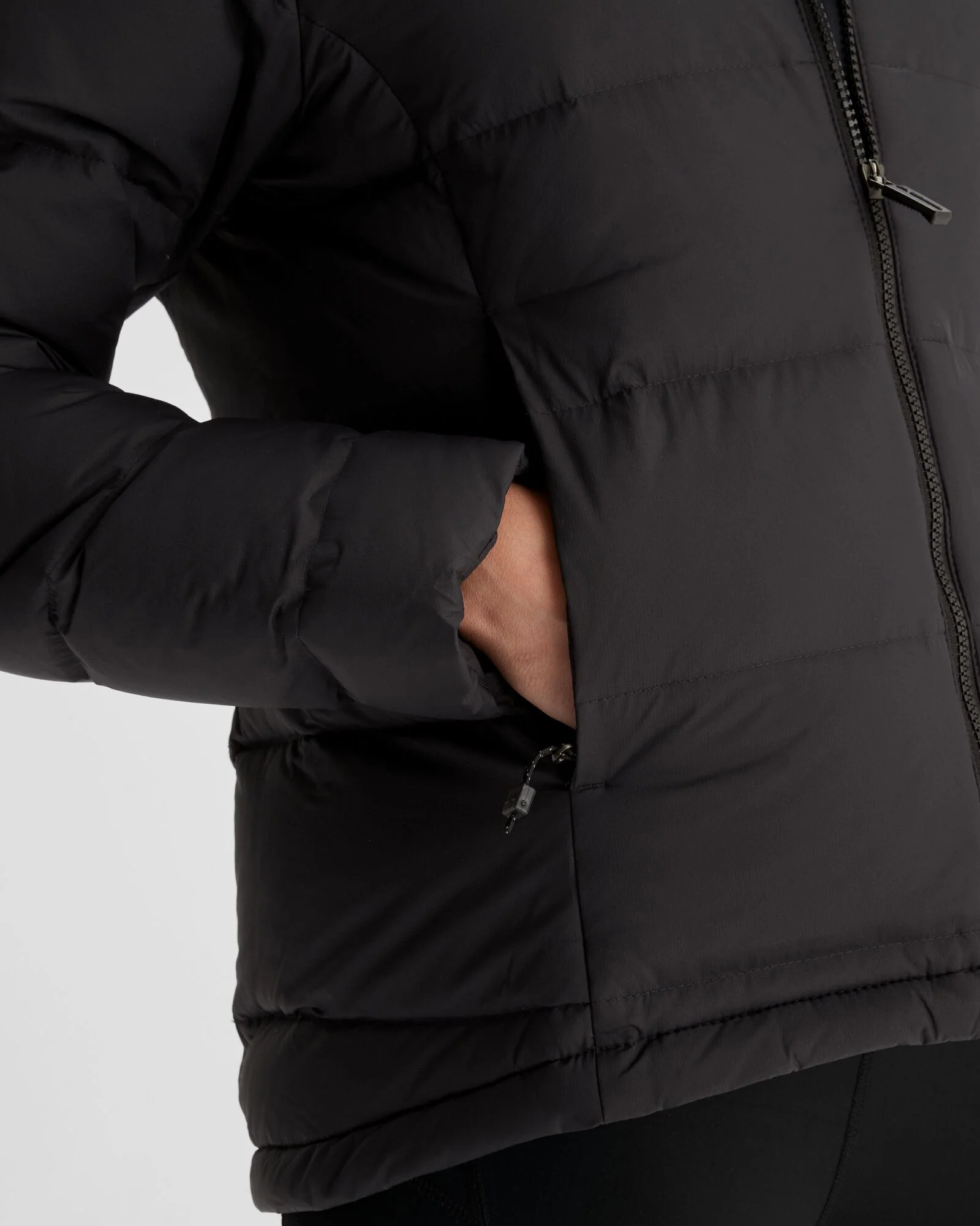Women's Epiq SE Hooded Down Jacket - Black - Image 7