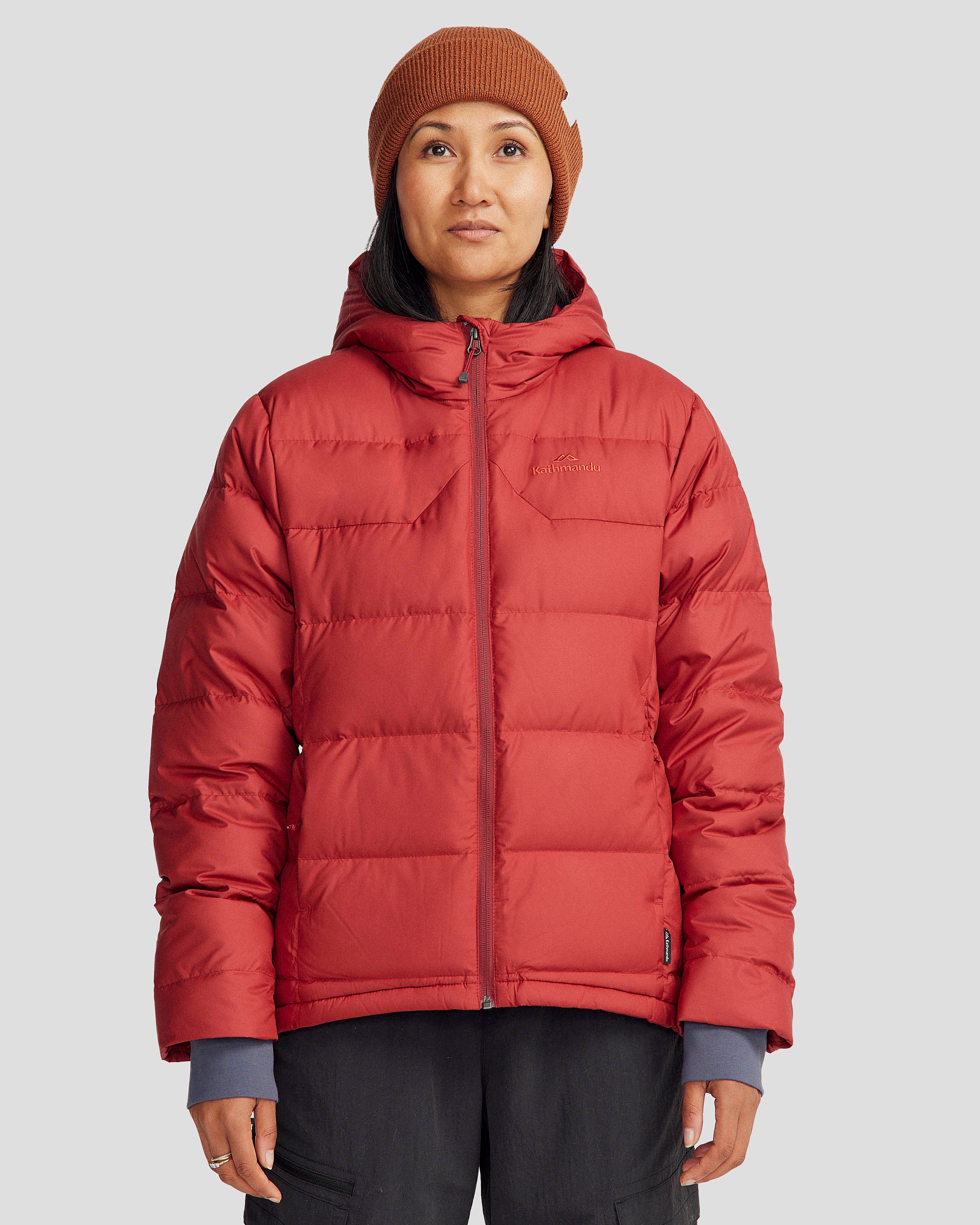 Women's Epiq Hooded Down Jacket - Pinot