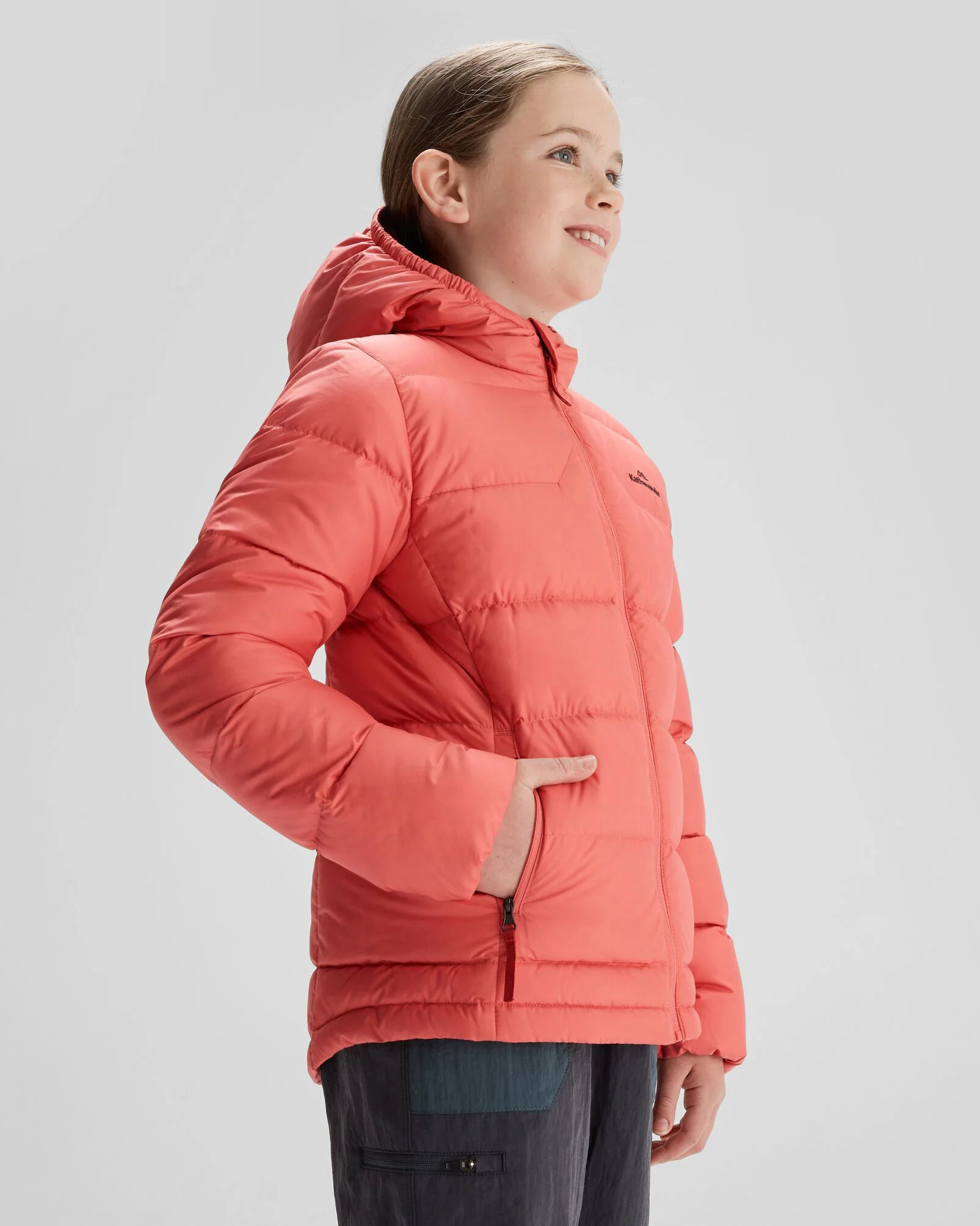 Girls' Epiq Down Jacket - Fruity - Image 3