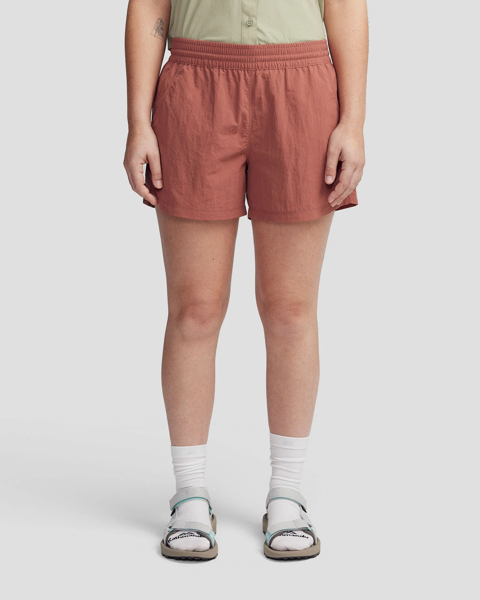 Women's EVRY-Day 4" Shorts - Dark Clay