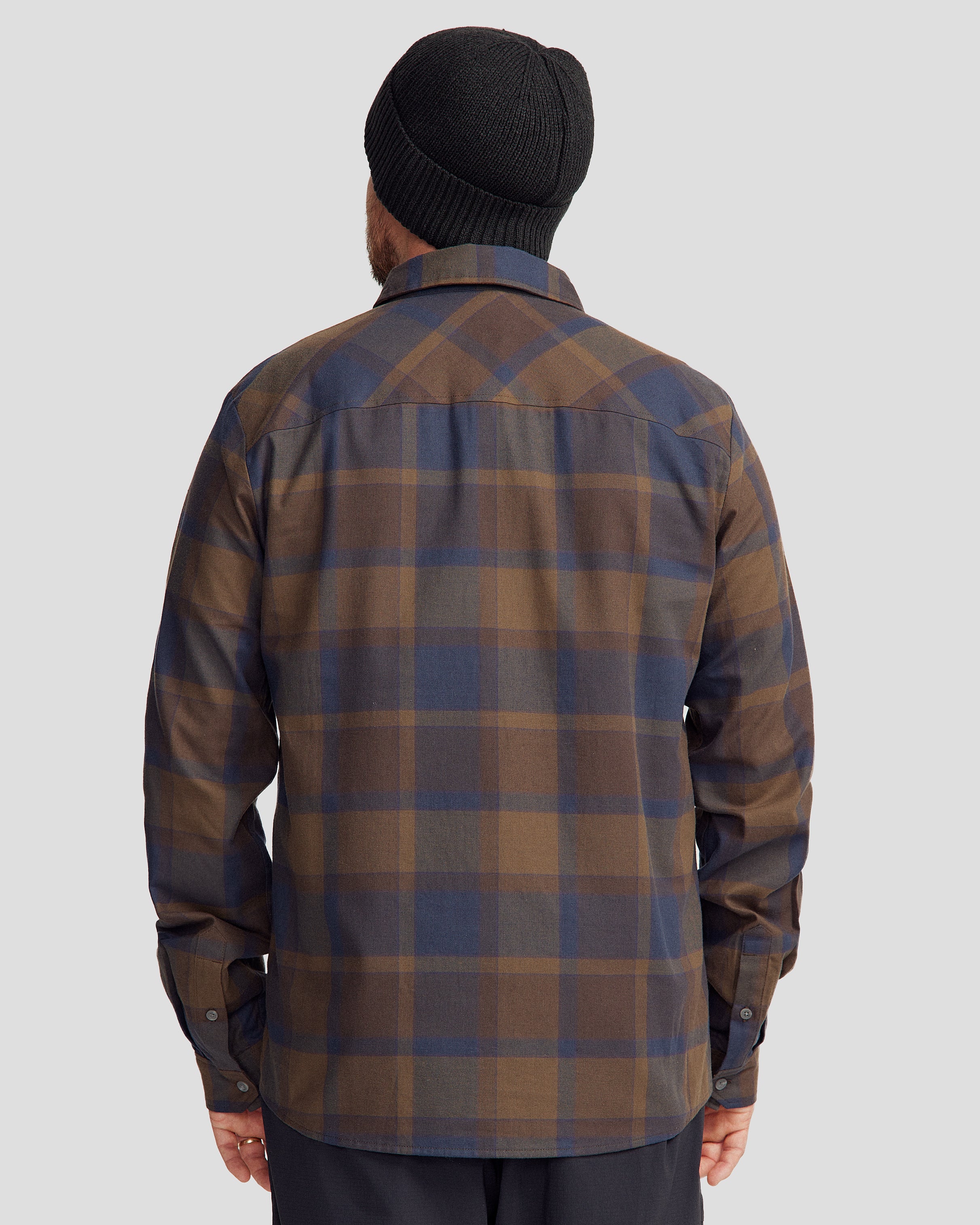 Men's Fyfe L/S Shirt - Trail Plaid - Image 4
