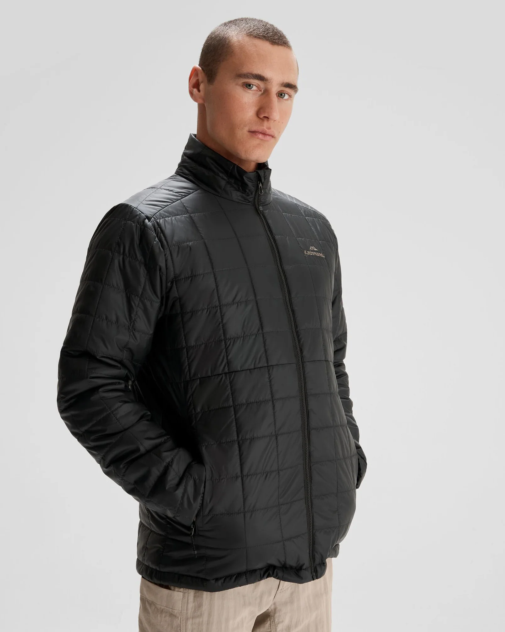 Men's Heli R Insulated Jacket - Black Stingray - Image 3