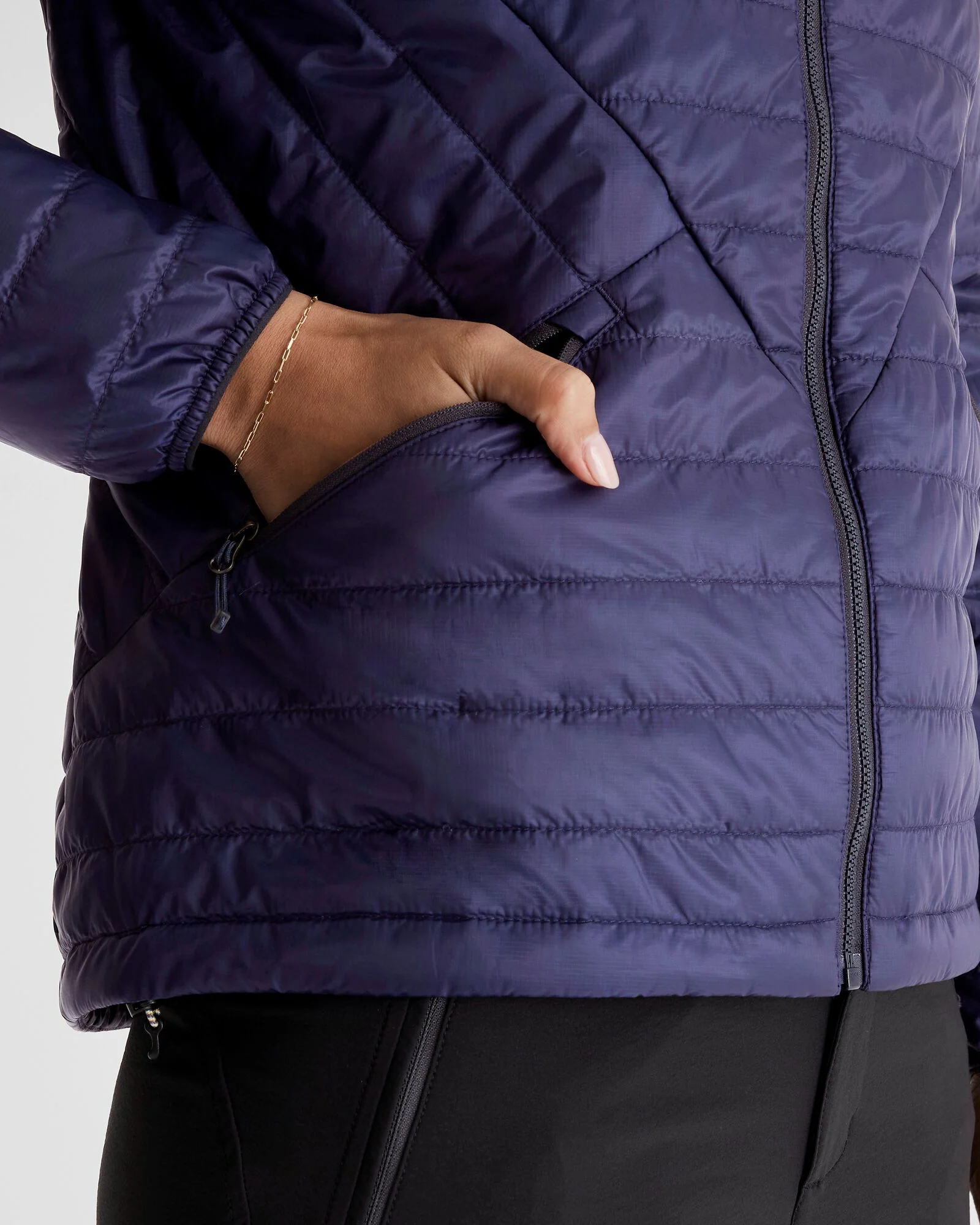 Women's Heli R Insulated Jacket - Dark Horizon - Image 5