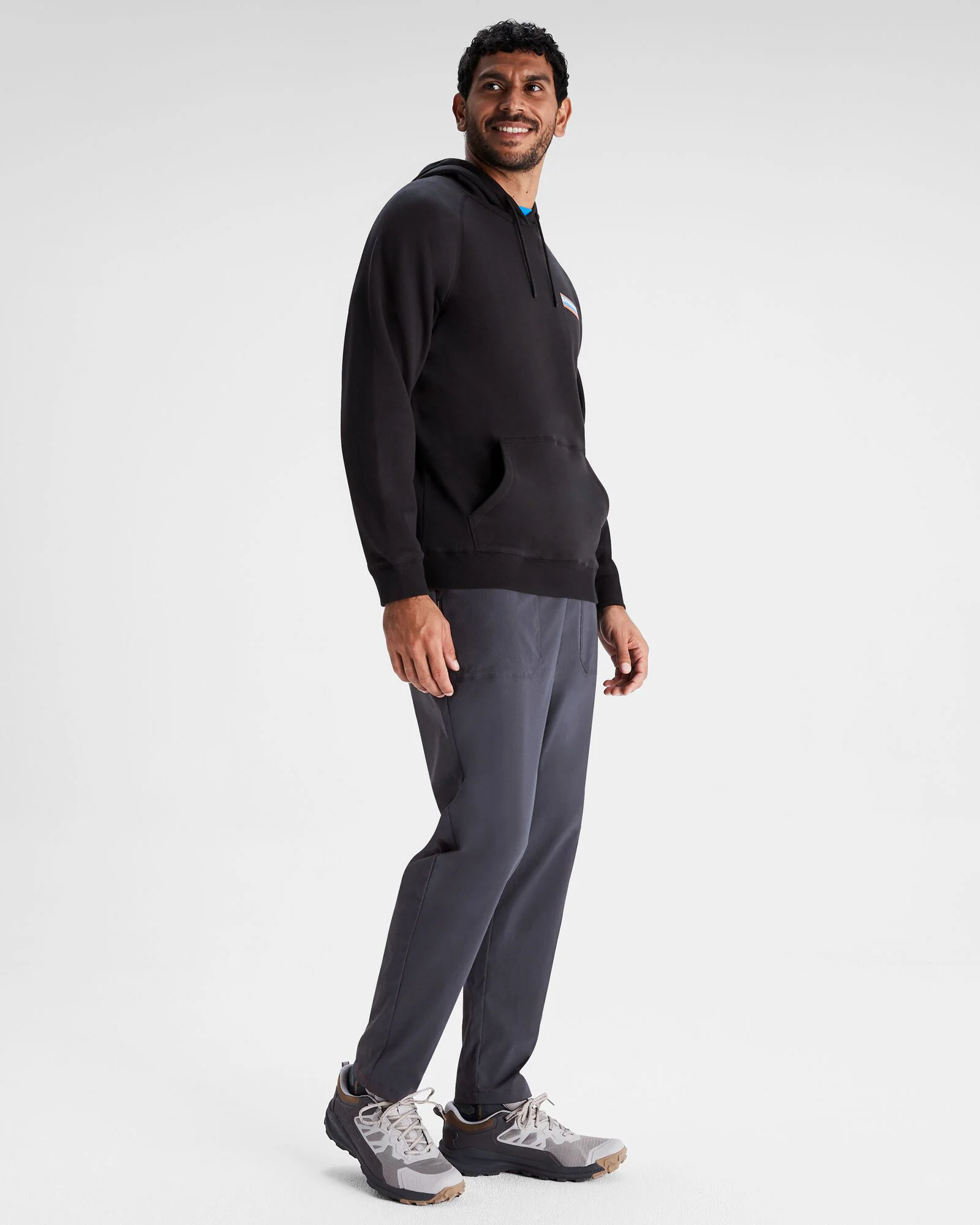 Men's Heritage Logo LT BB Hoodie - Black Stingray - Image 2
