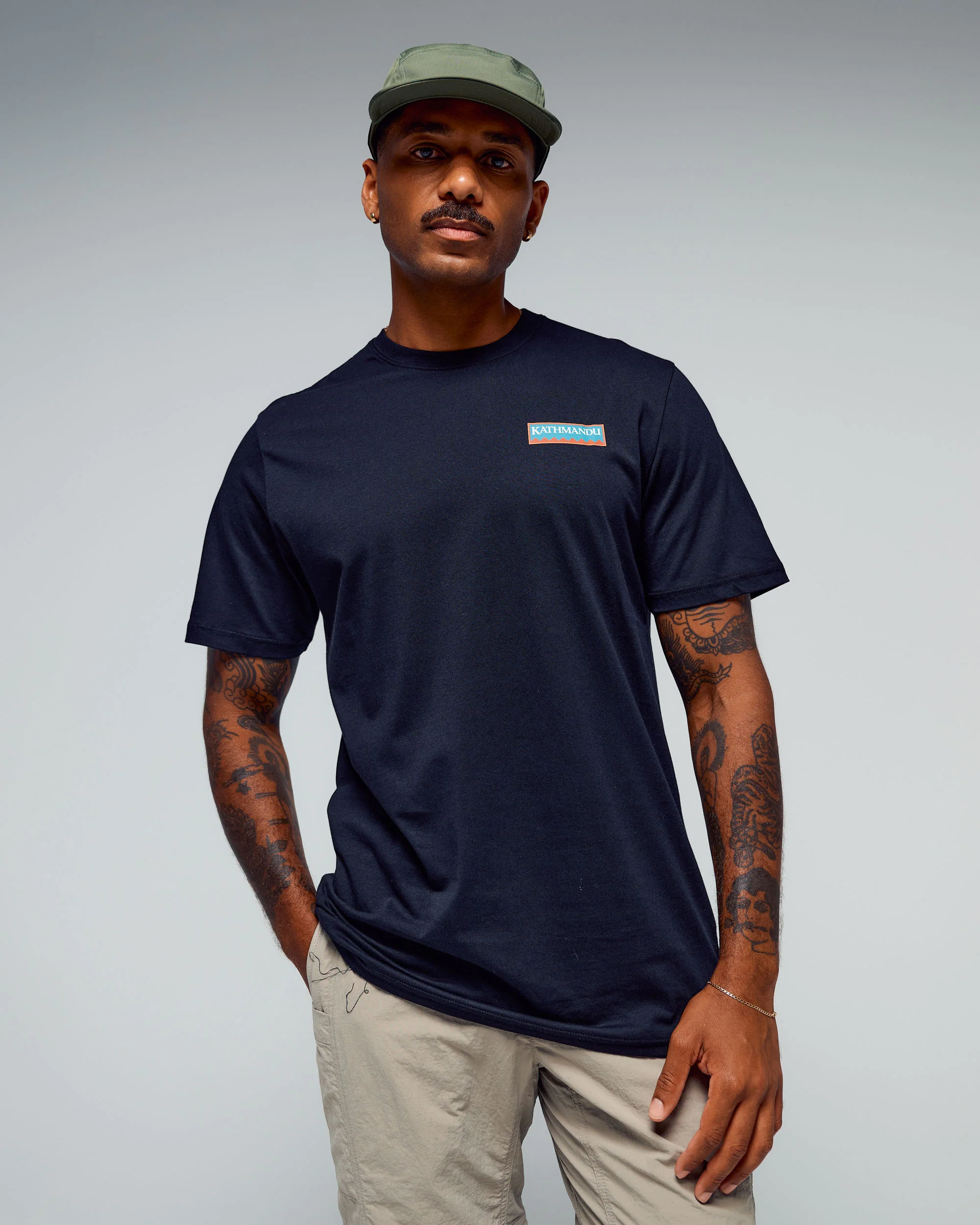 Men's Heritage Organic Cotton T-shirt - Black