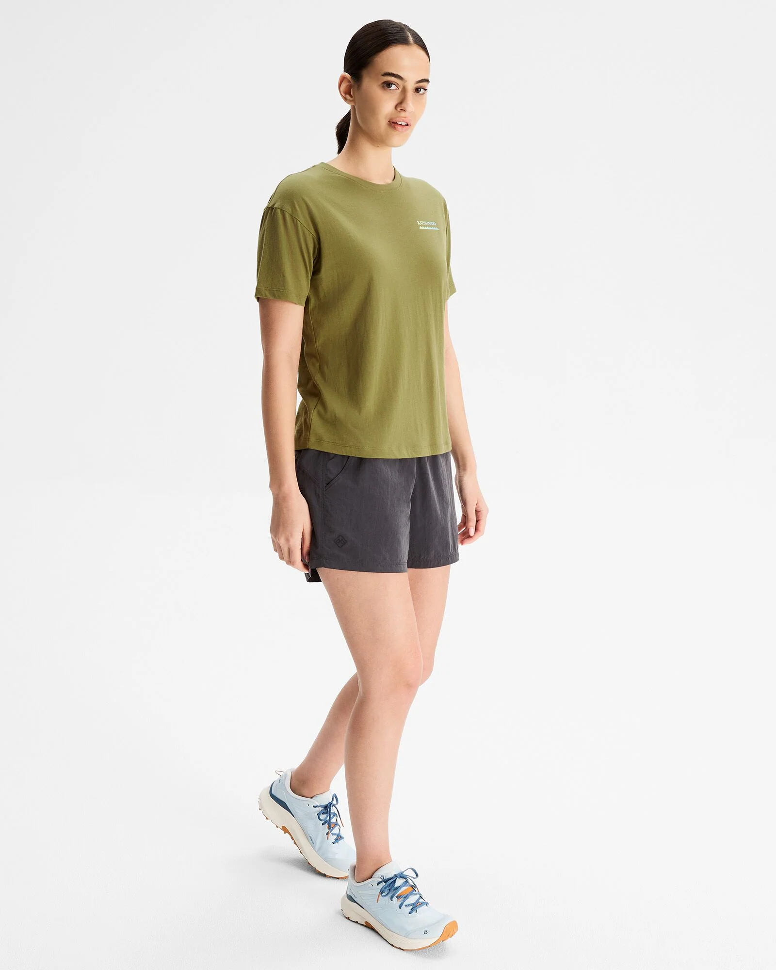 Women's Heritage Organic Cotton T-shirt - Dark Fern