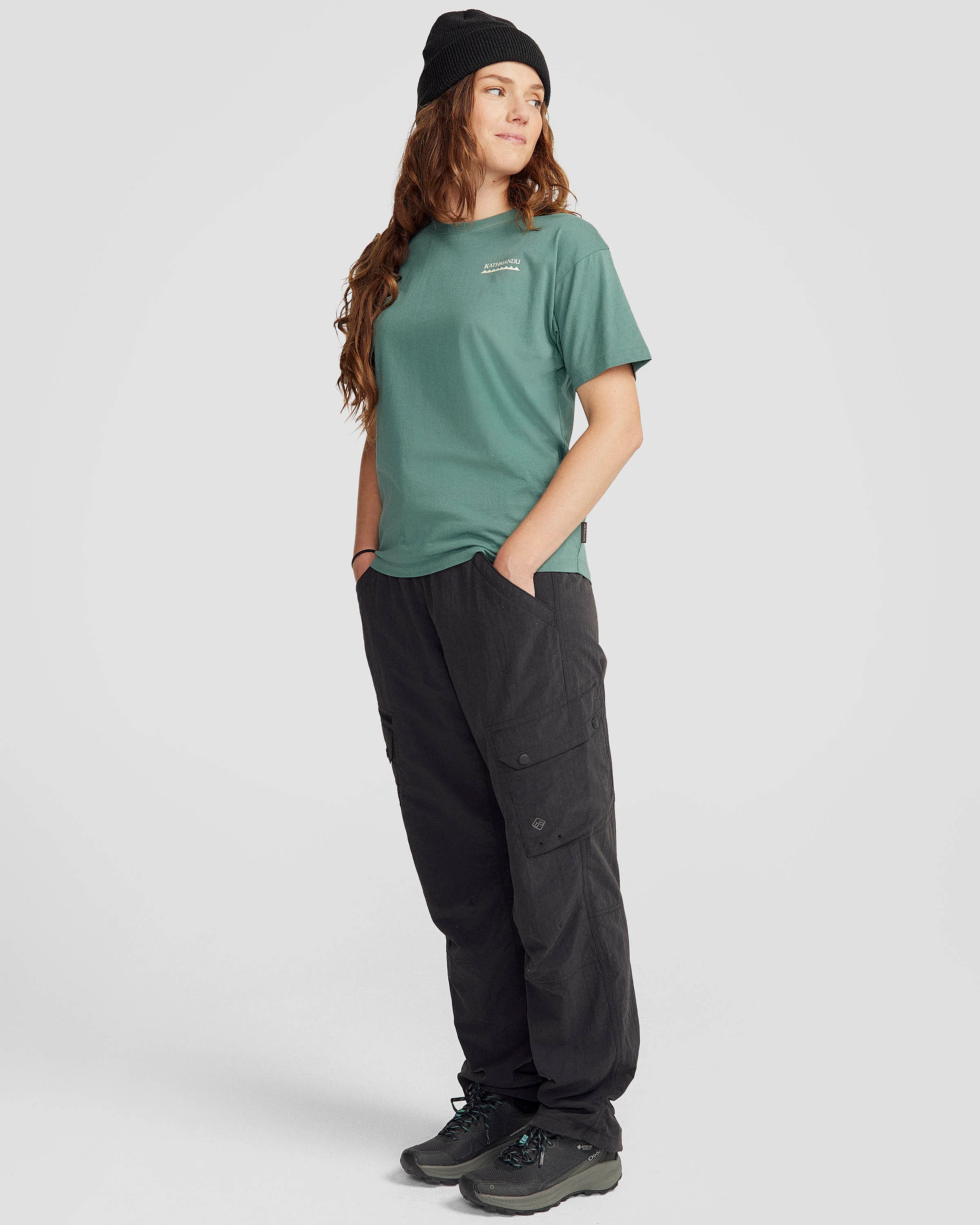 Women's Heritage Organic Cotton T-shirt - Light Forest - Image 2