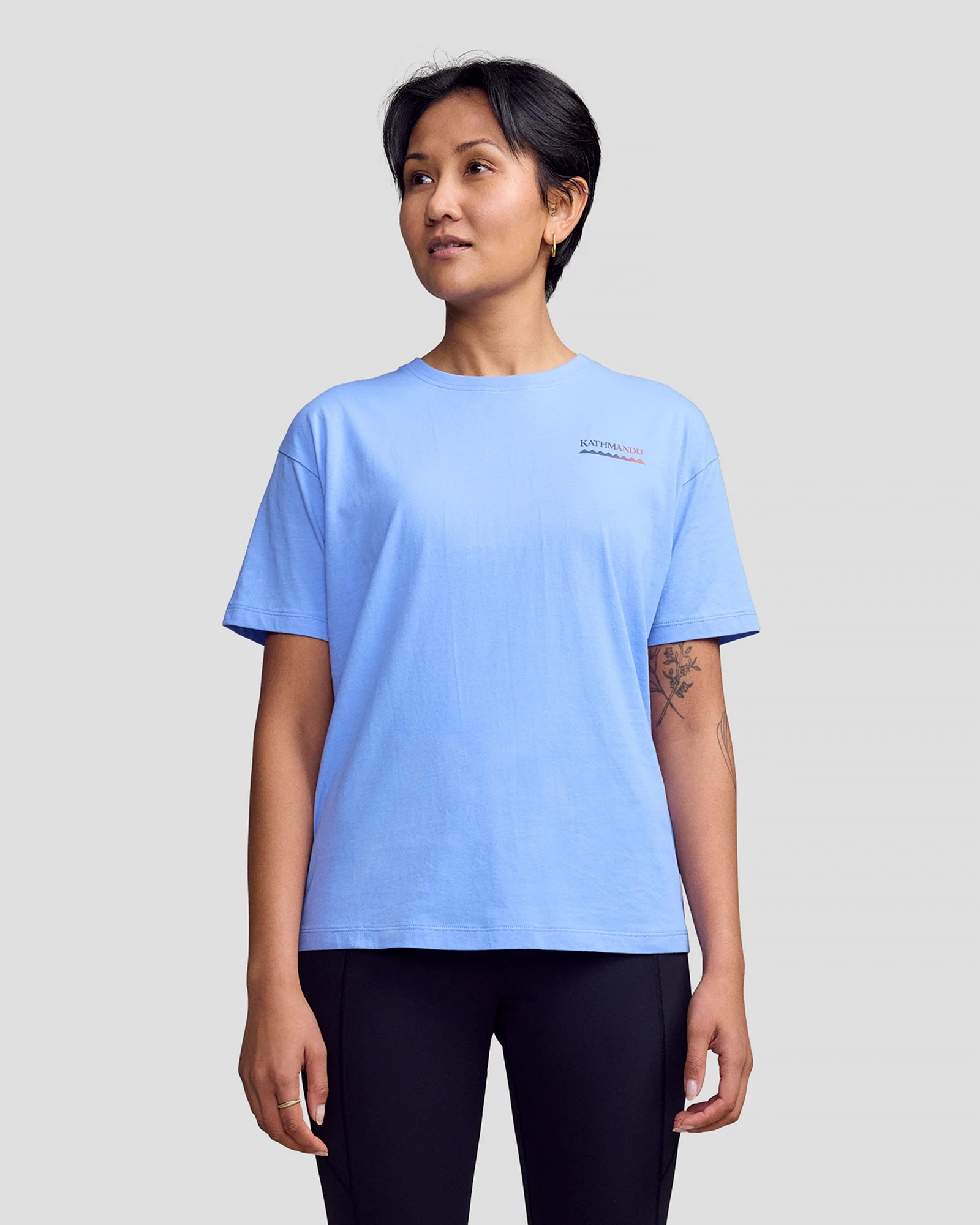 Women's Heritage Organic Cotton T-shirt - Peri - Image 6