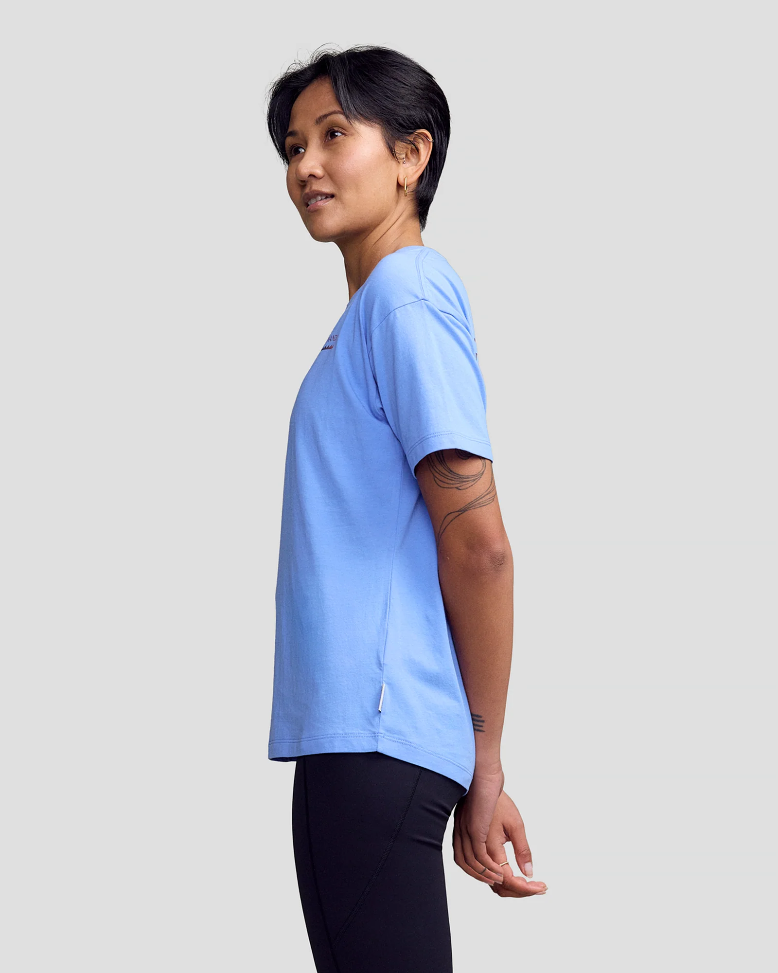 Women's Heritage Organic Cotton T-shirt - Peri - Image 8