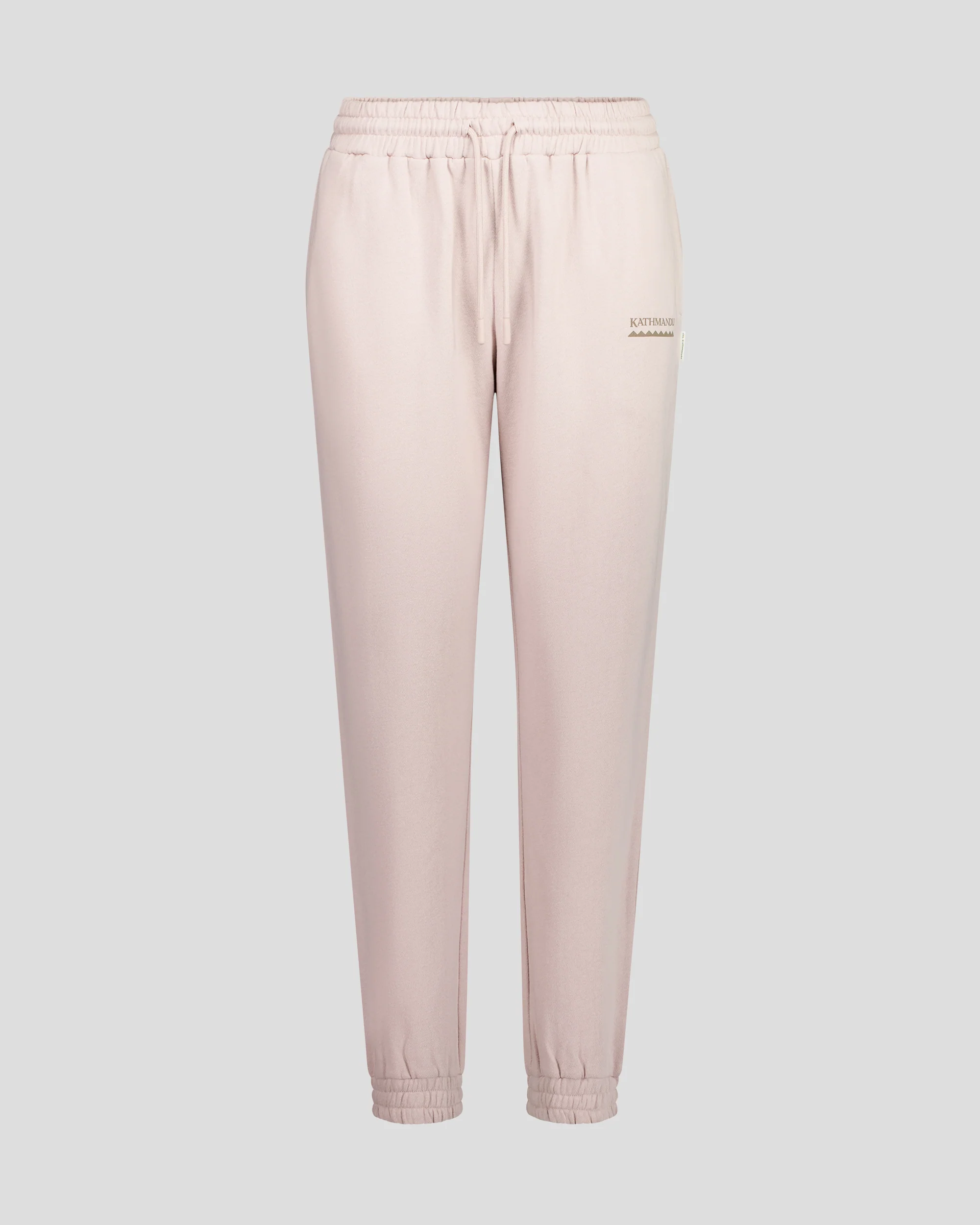 Women's Heritage Logo Slouchy Brushed Joggers - Light Taupe