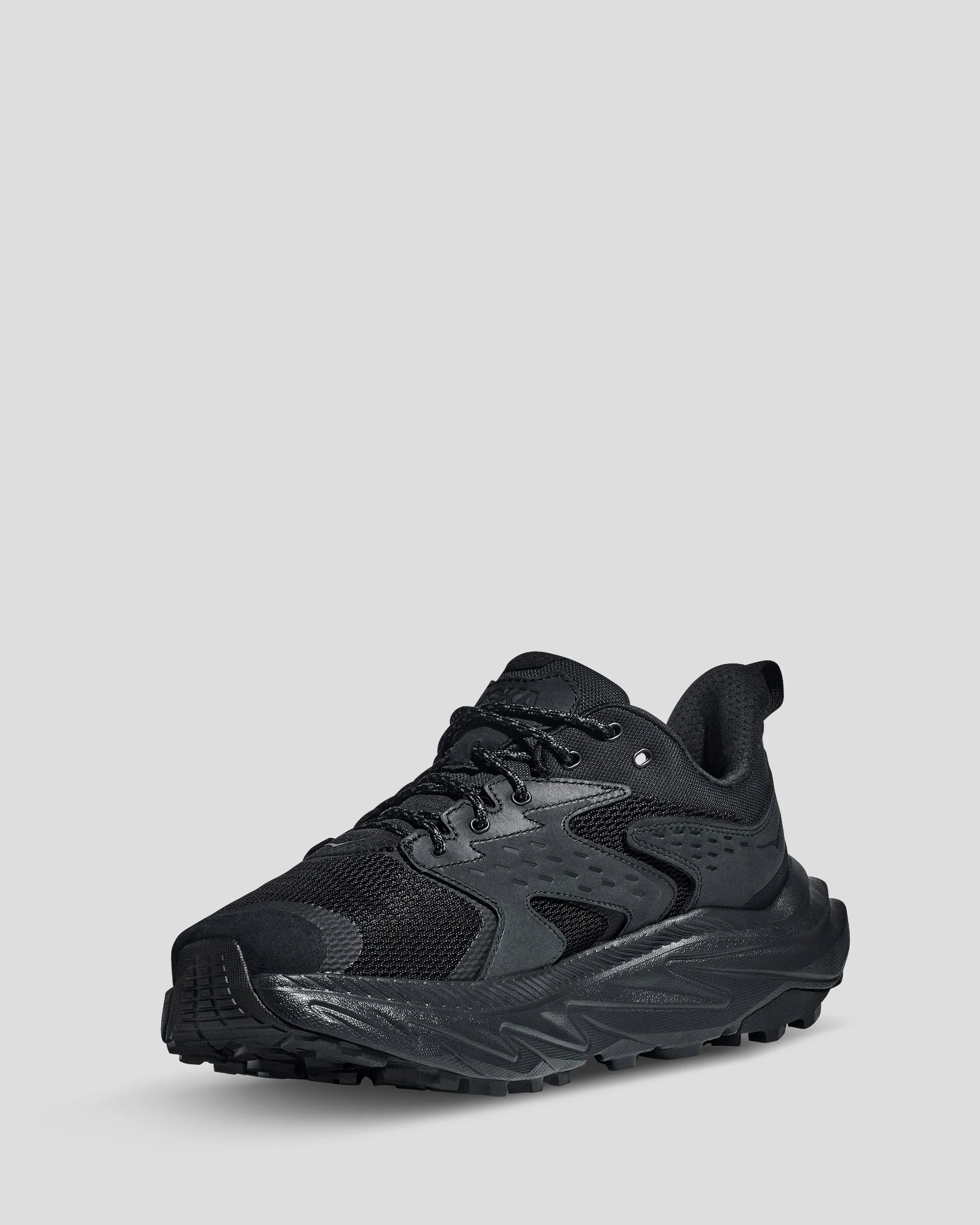 Men's Hoka Anacapa 2 Low GTX Hiking Shoes - Black - Image 2