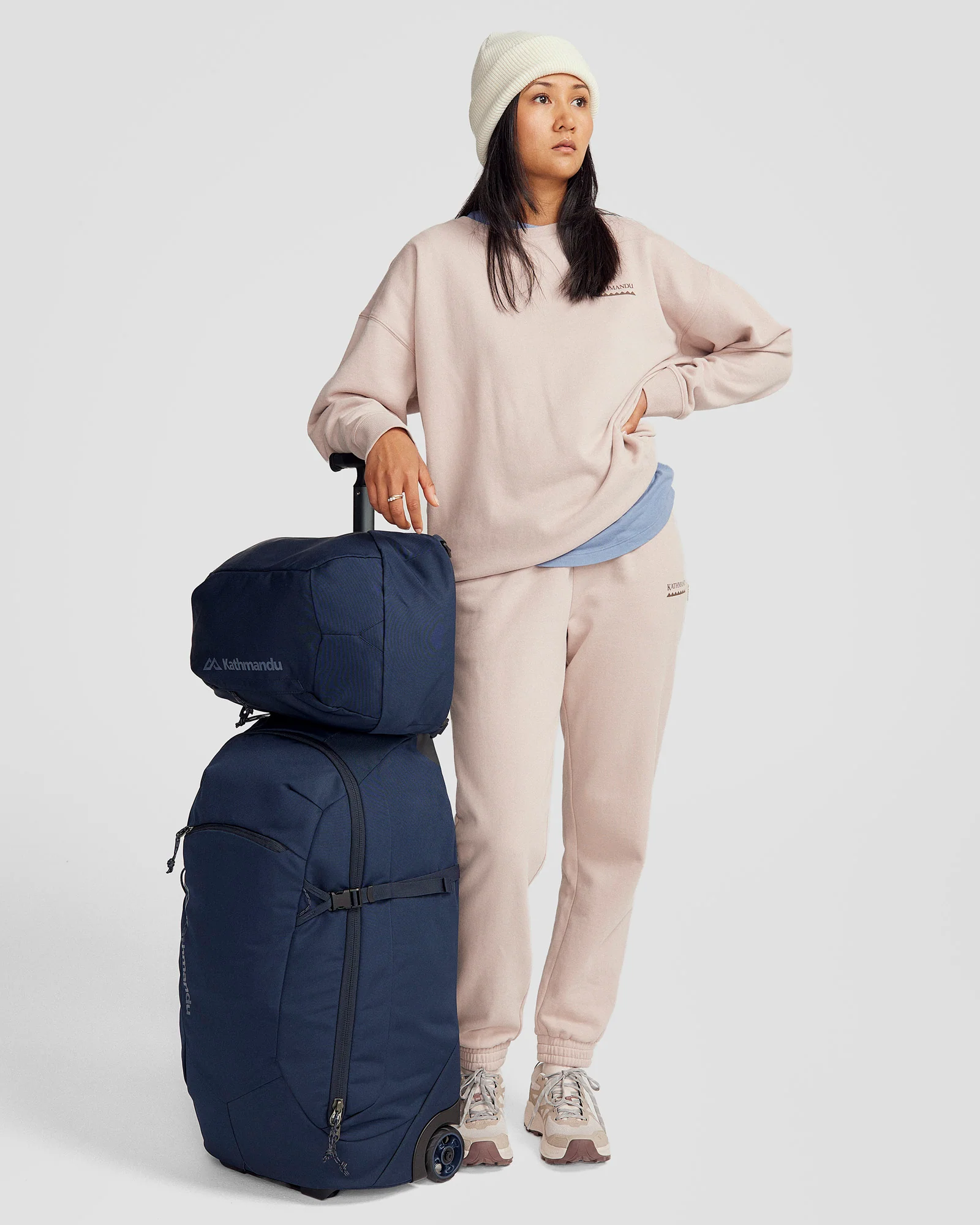 Hybrid Trolley v5 - 50L - Pure Navy - Image 9