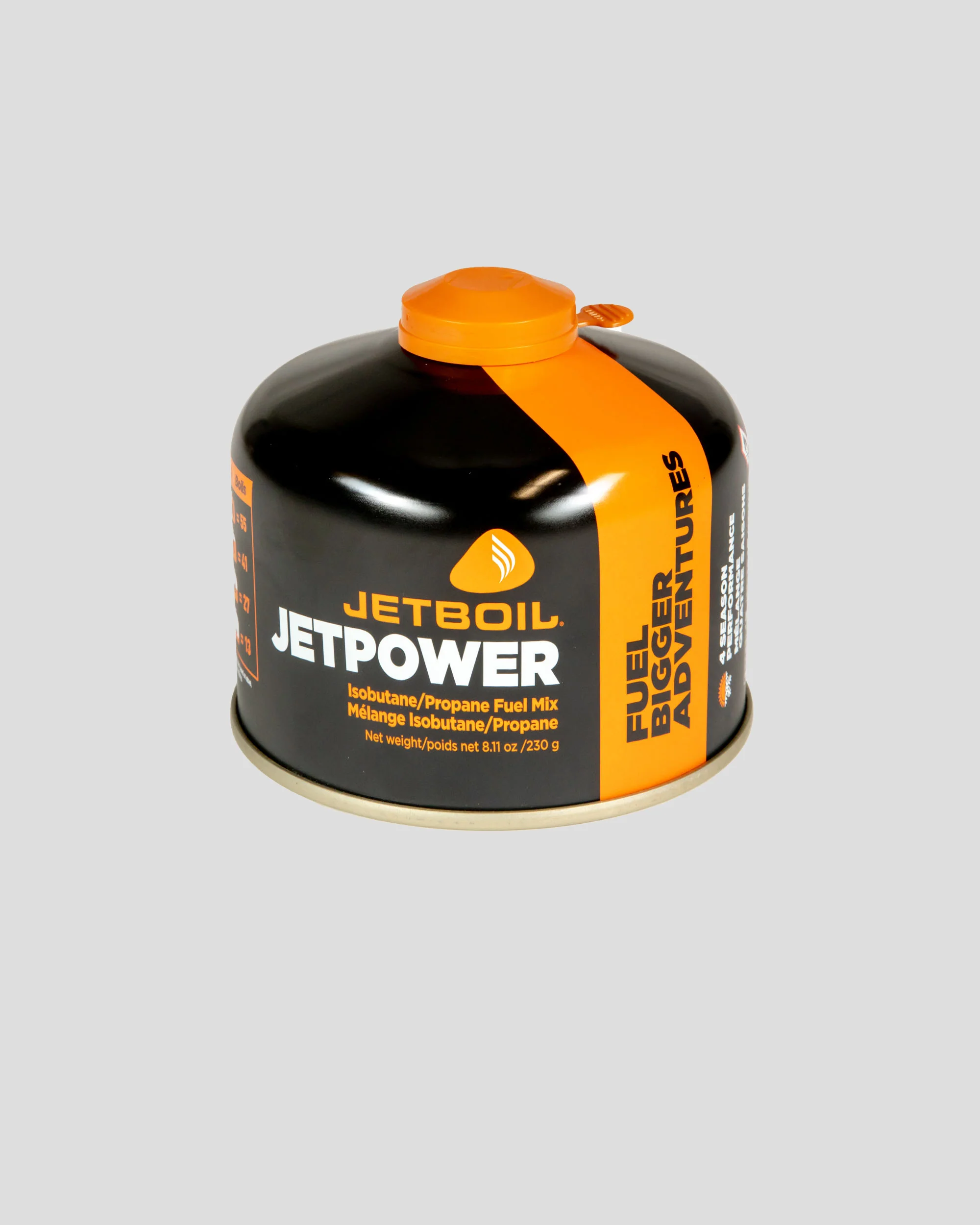Jetboil Jetpower Fuel 230g - Black/Orange