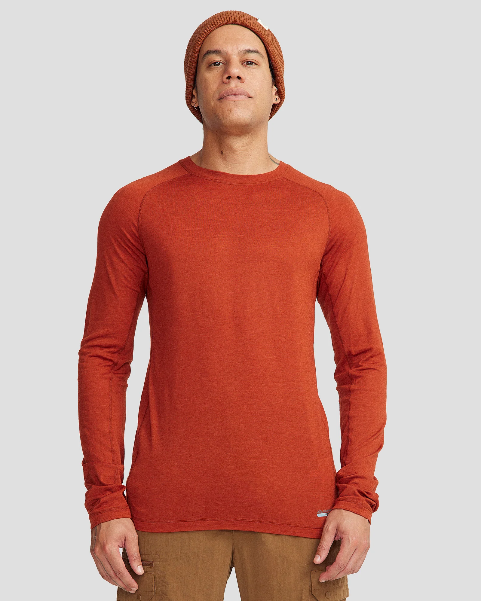 Men's K-Merino 125 Baselayer Top - Redwood