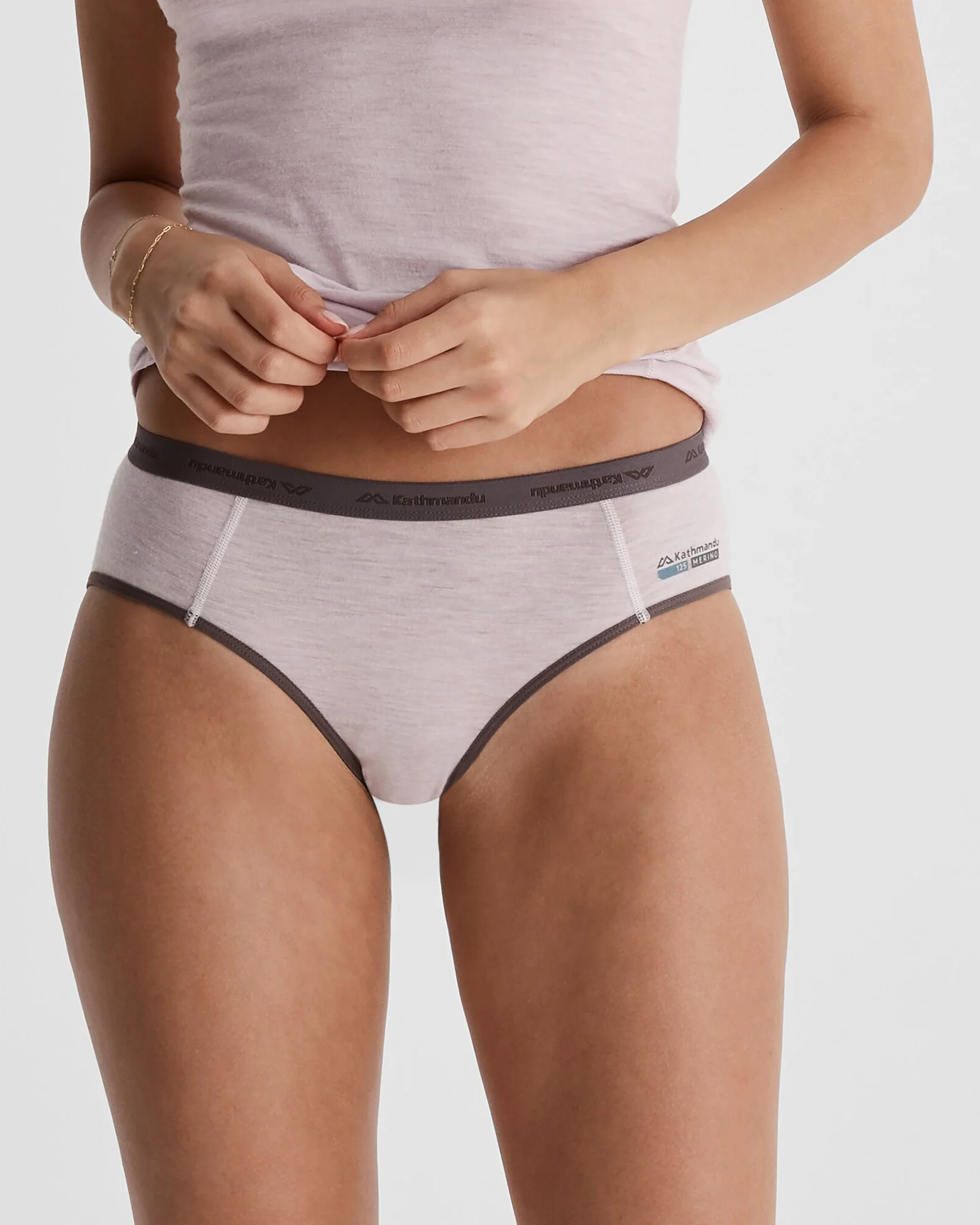 Women's K-Merino 125 Briefs - Dove