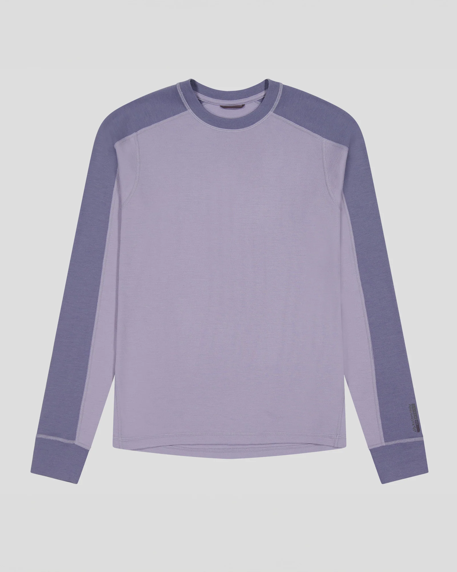 Women's K-Merino 250 Long Sleeve Top - Light Haze/Dark Haze - Image 4