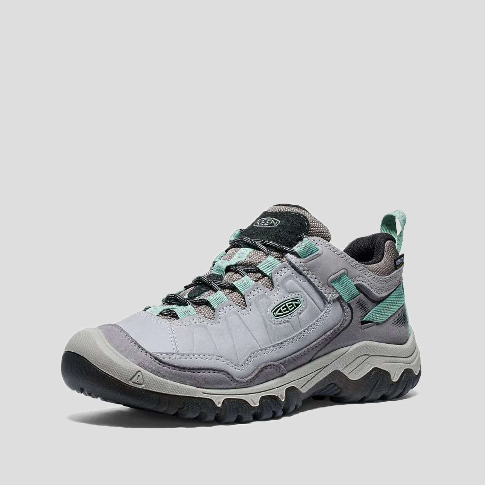 Women's Keen Targhee IV Waterproof Hiking Shoe - Alloy/Granite Green - Image 2