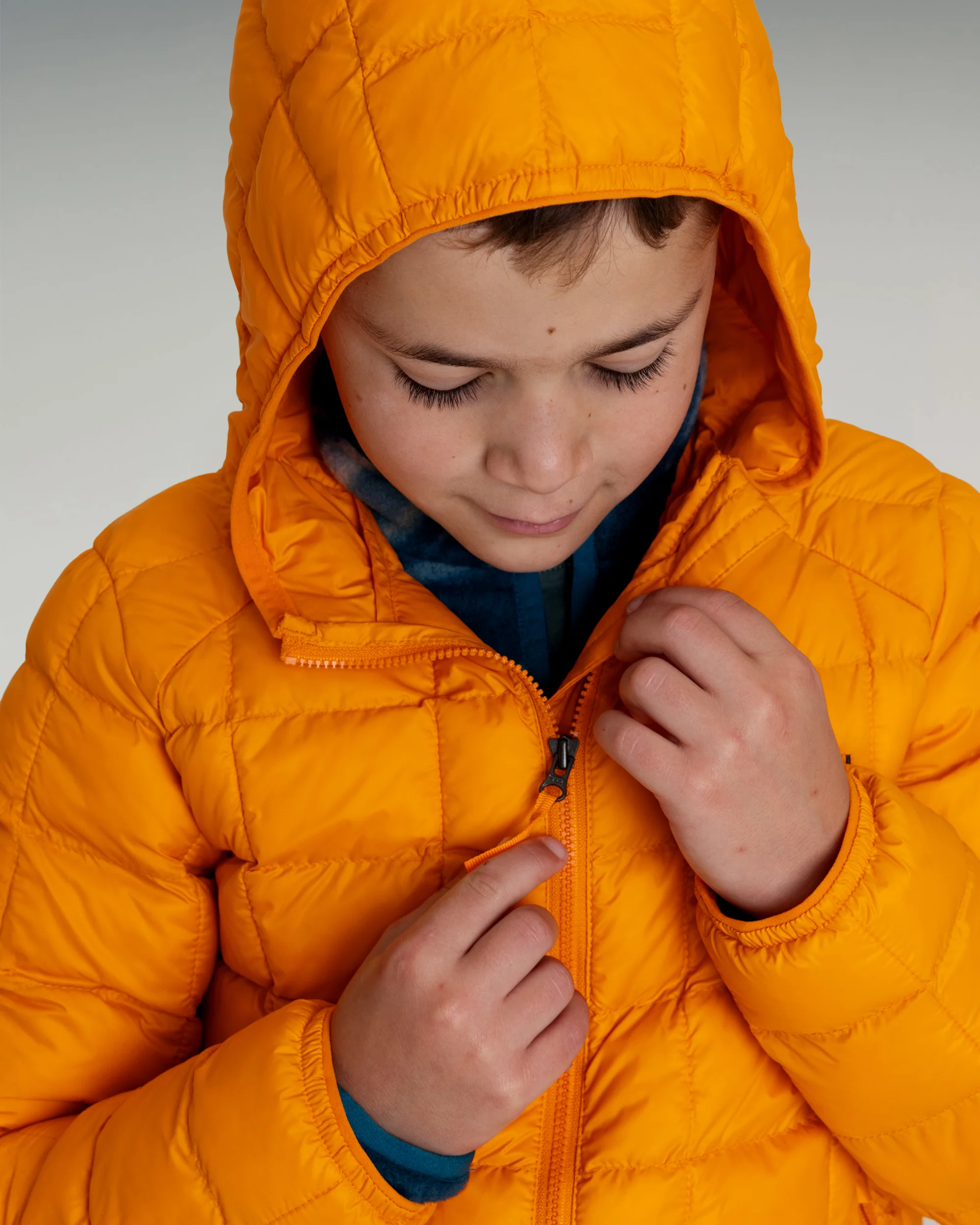 Kids' Heli Insulated Hooded Jacket - Magma - Image 3