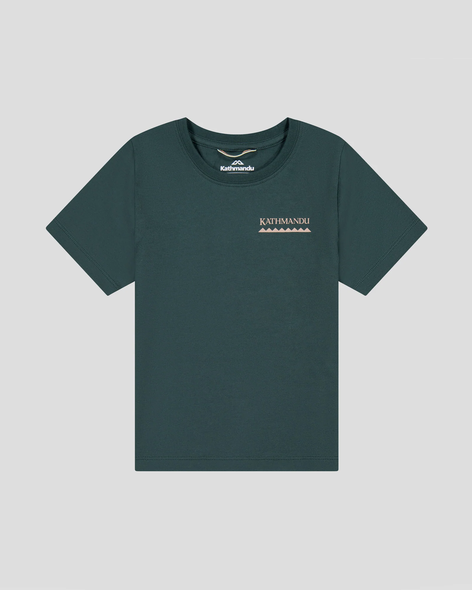 Kids' Heritage Organic Cotton T-shirt - Deep Forest - Image 4