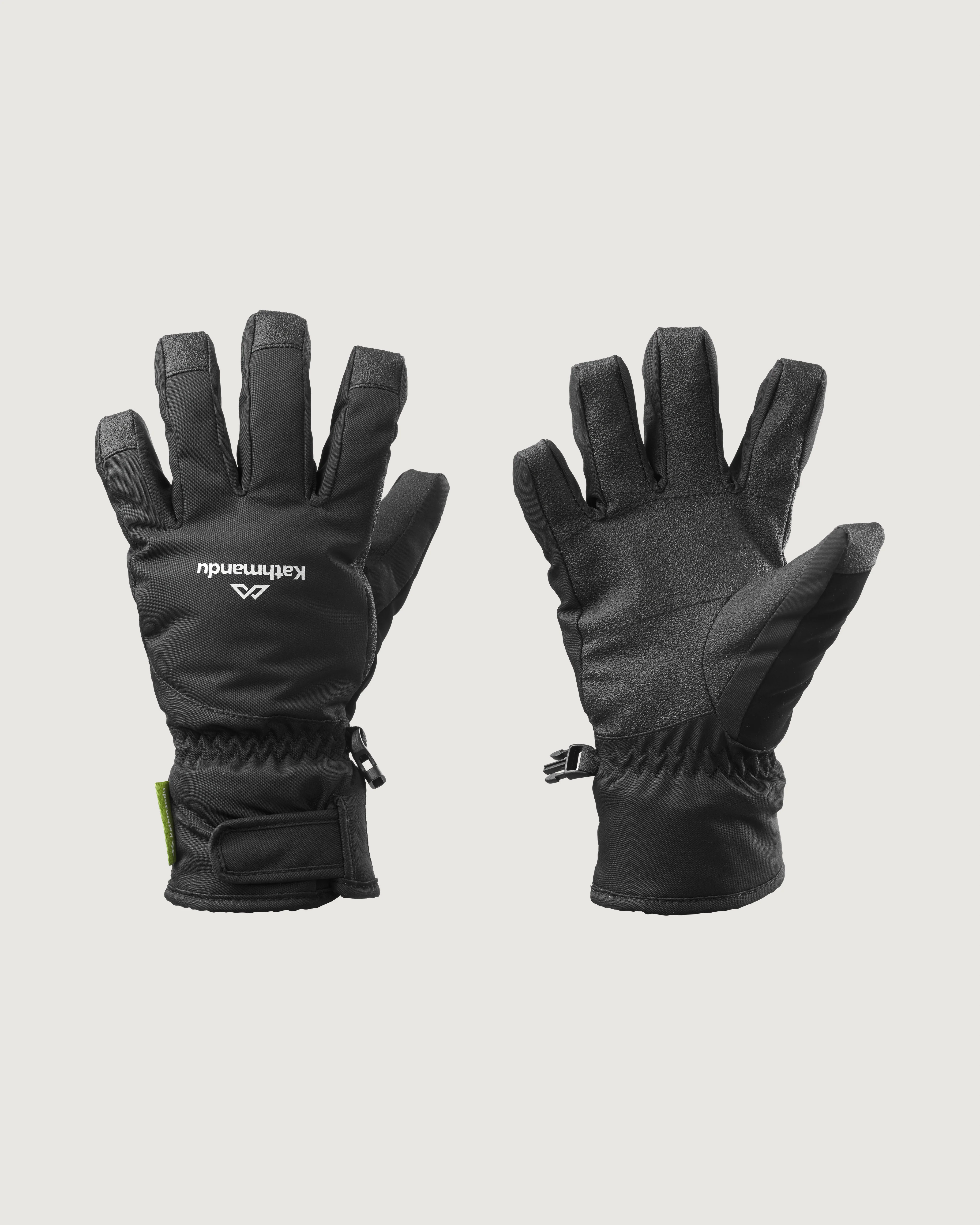 Kids' Snow Gloves - Black